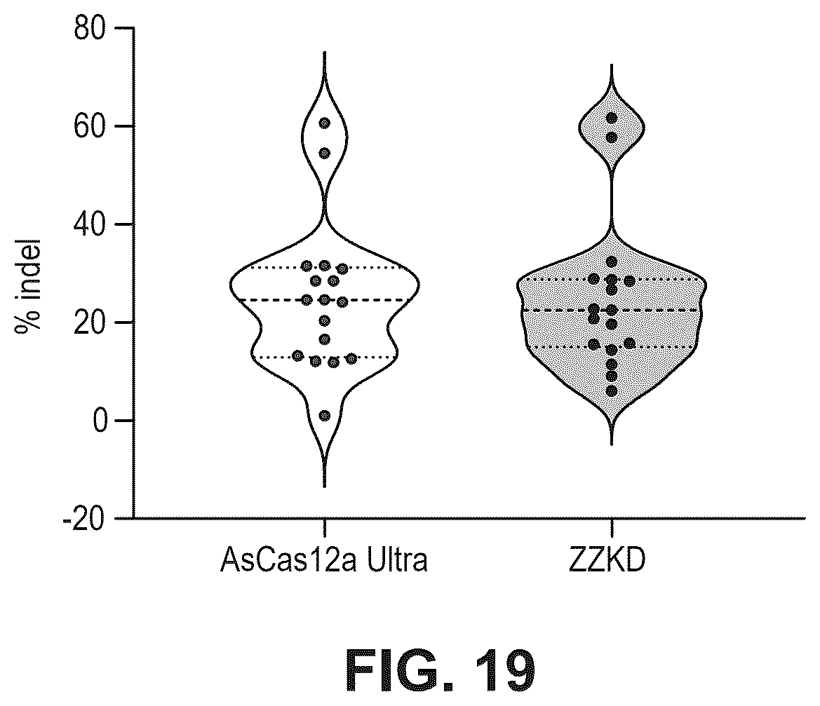 Patent US12480141 Figure 19 – Type V Cas proteins and applications thereof