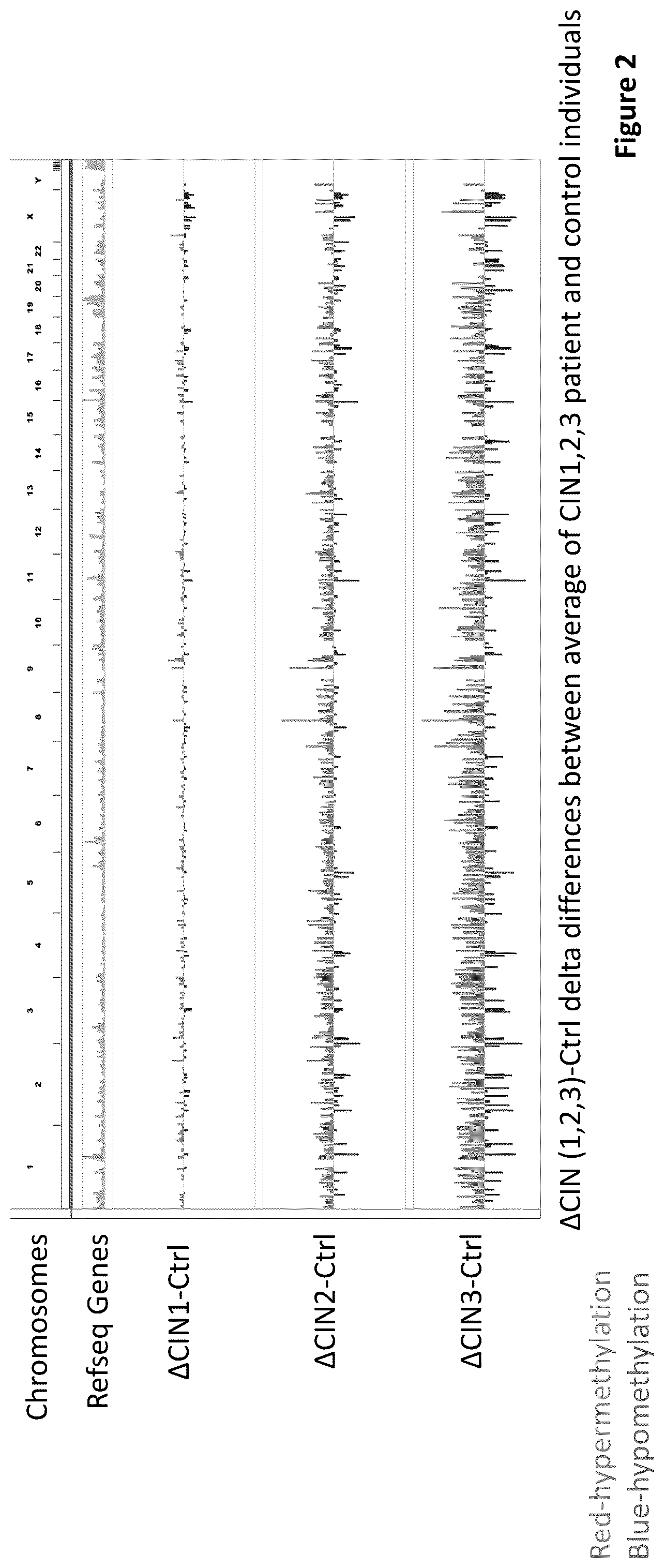 Patent US12480164 Figure 2 – DNA methylation biomarkers for early detection of cervical cancer