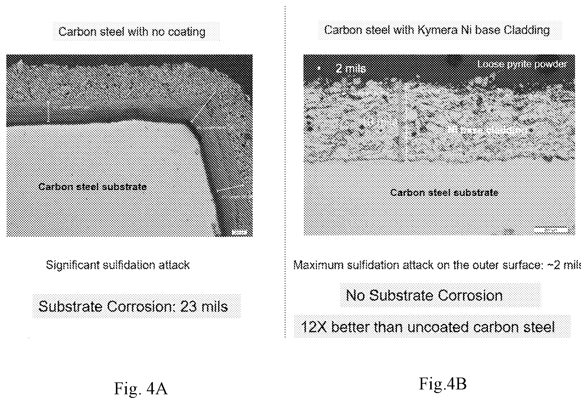 Patent US12480195 Figure 5 – Composite cored wire cladding