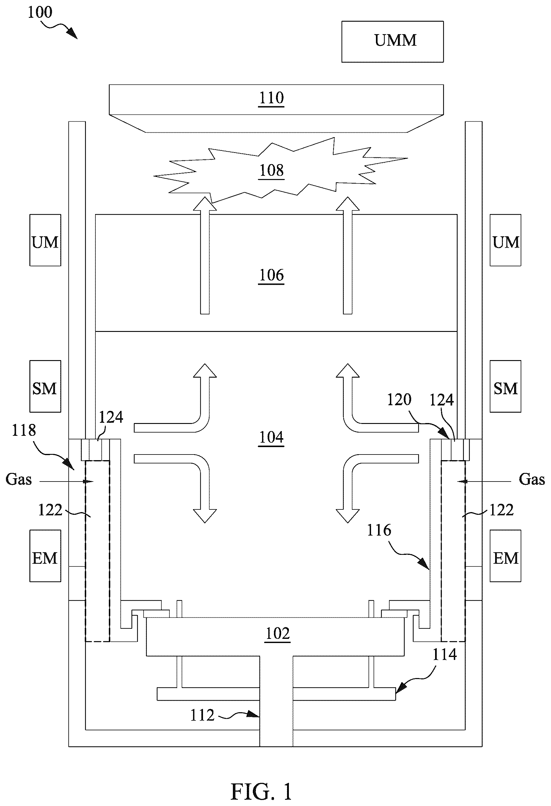 Patent US12480204 Figure 1 – Physical vapor deposition apparatus