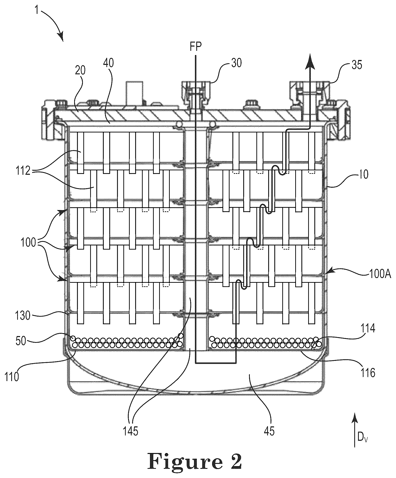 Patent US12480209 Figure 3 – Vaporization vessel and method