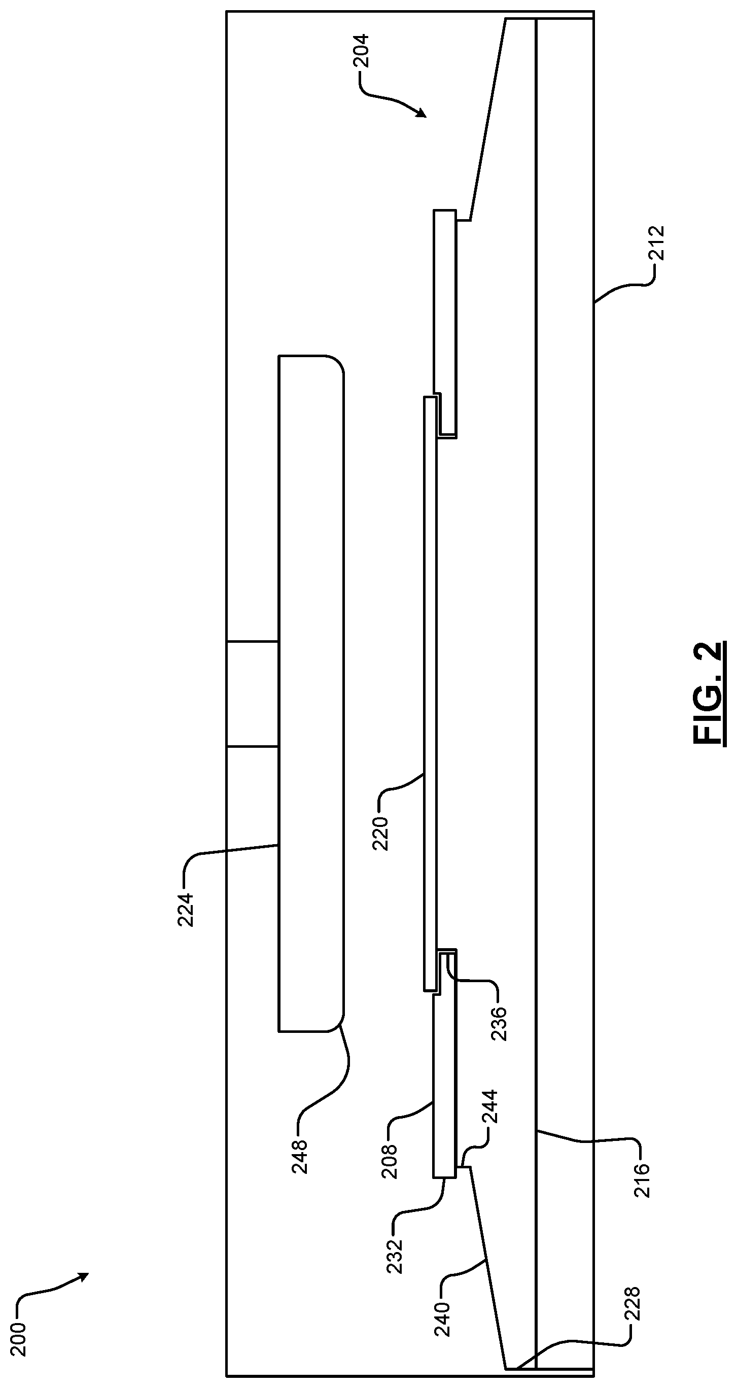 Patent US12480210 Figure 2 – Reduced diameter carrier ring hardware for substrate processing systems