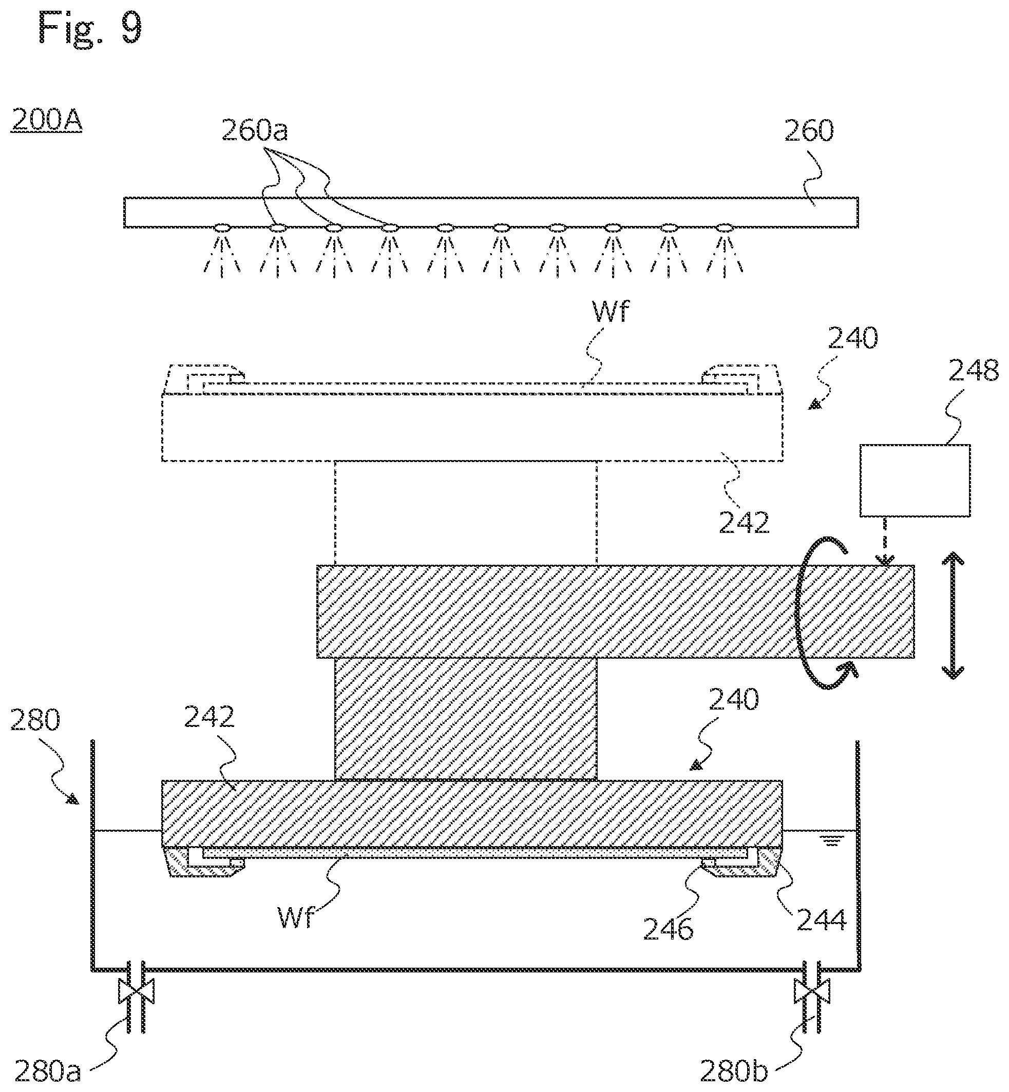 Patent US12480221 Figure 7 – Pre-wet process method