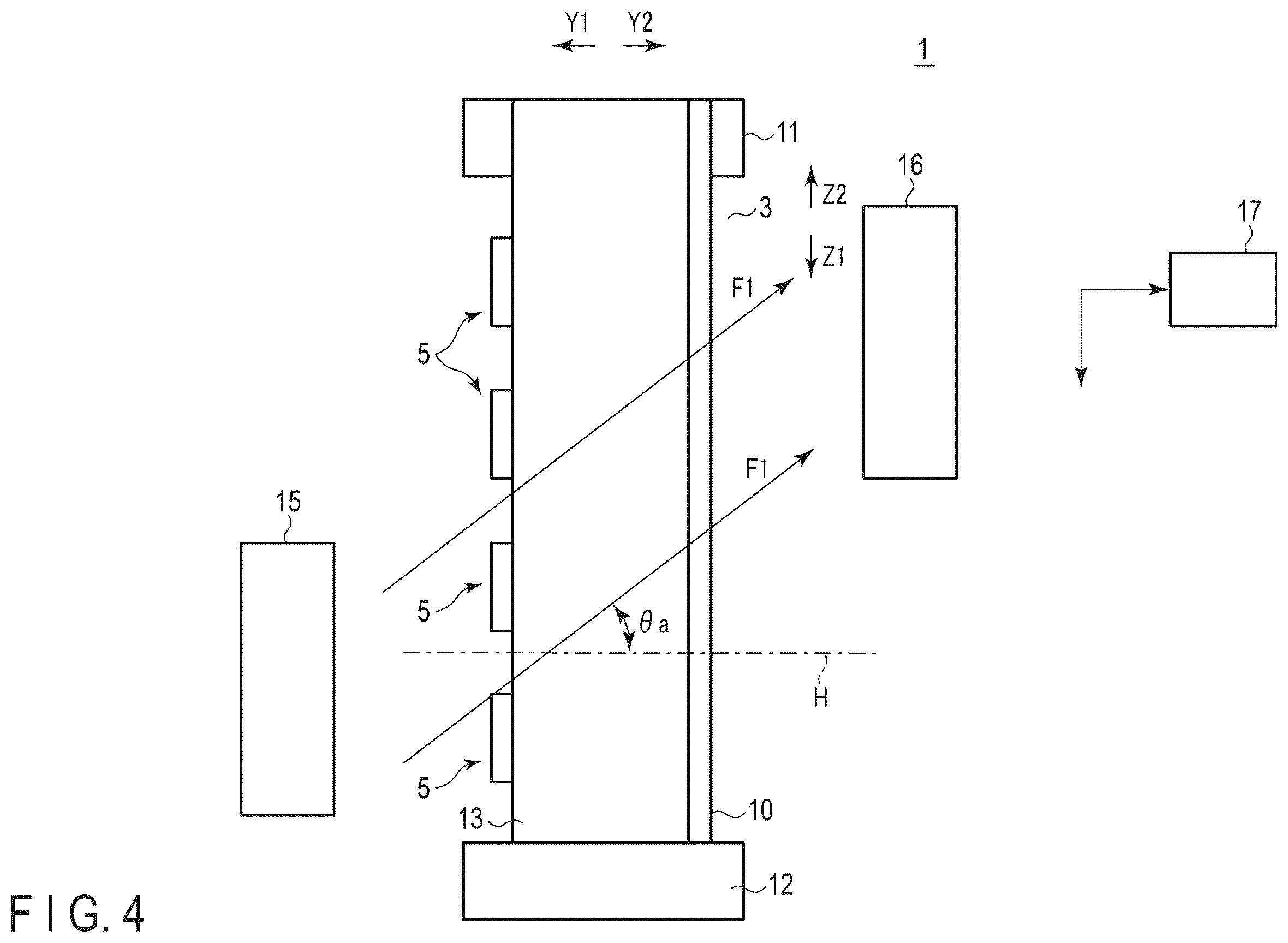 Patent US12480227 Figure 4 – Electrospinning apparatus and electrospinning method
