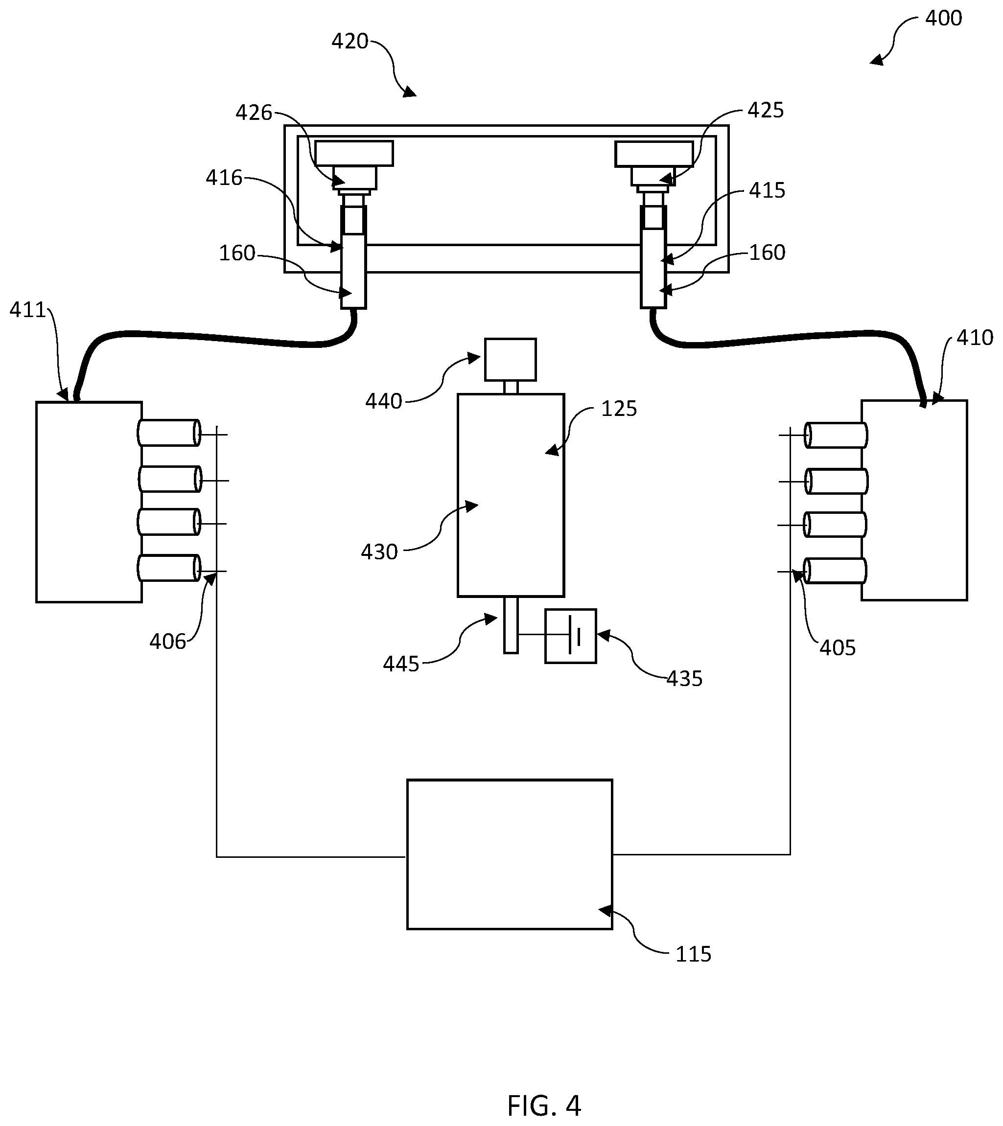 Patent US12480228 Figure 4 – Methods and systems for electrospinning using low power voltage converter