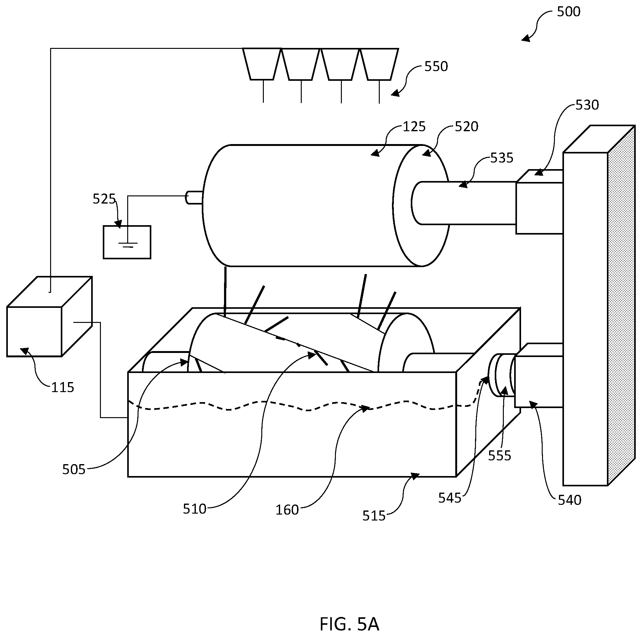 Patent US12480228 Figure 5 – Methods and systems for electrospinning using low power voltage converter