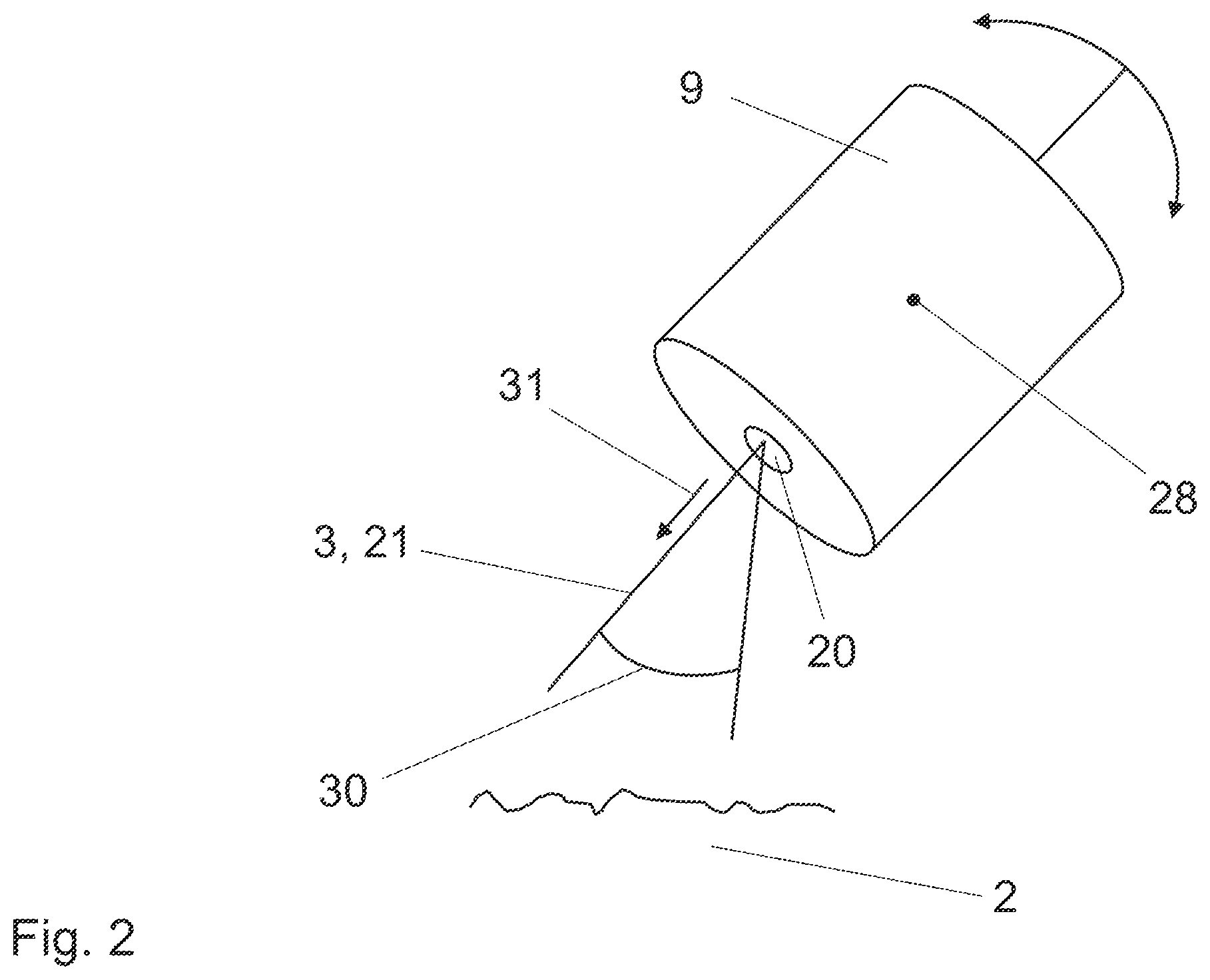 Patent US12480236 Figure 2 – Apparatus for bonding a fiber structure