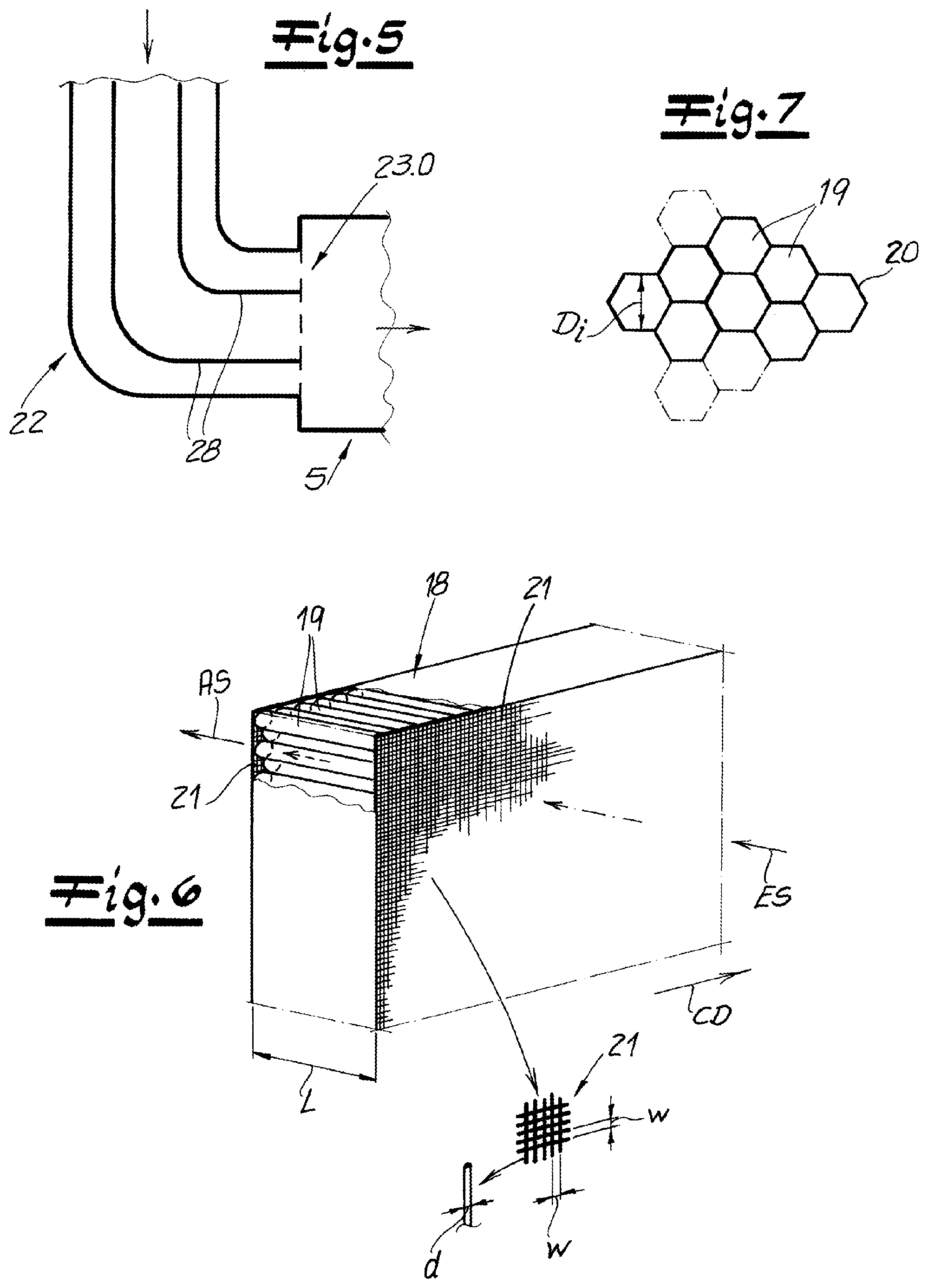 Patent US12480237 Figure 3 – Manufacture of spunbonded nonwoven from continuous filaments