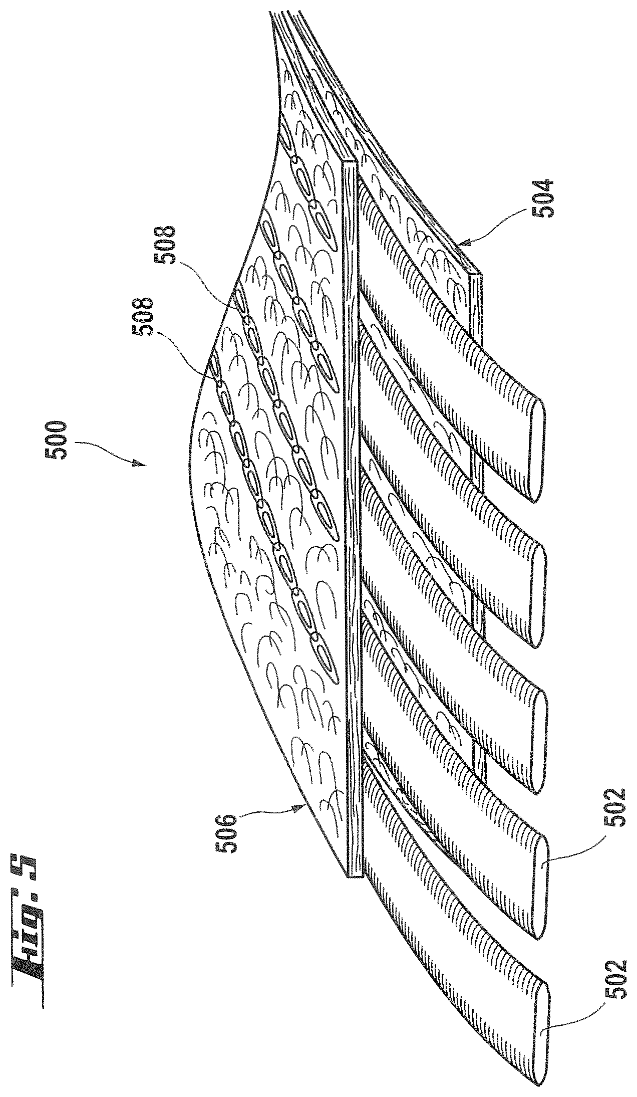 Patent US12480238 Figure 3 – Unidirectional laid nonwoven and use thereof