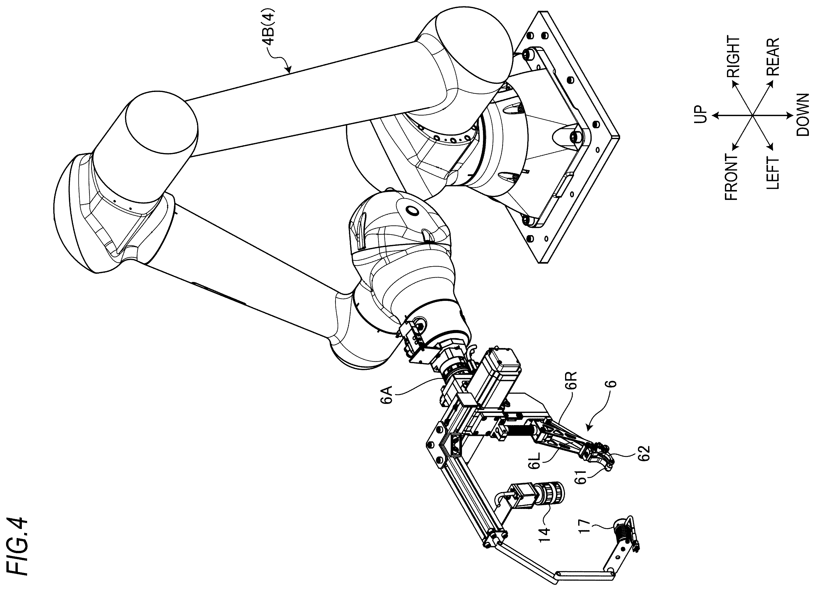 Patent US12480240 Figure 4 – Sewing system