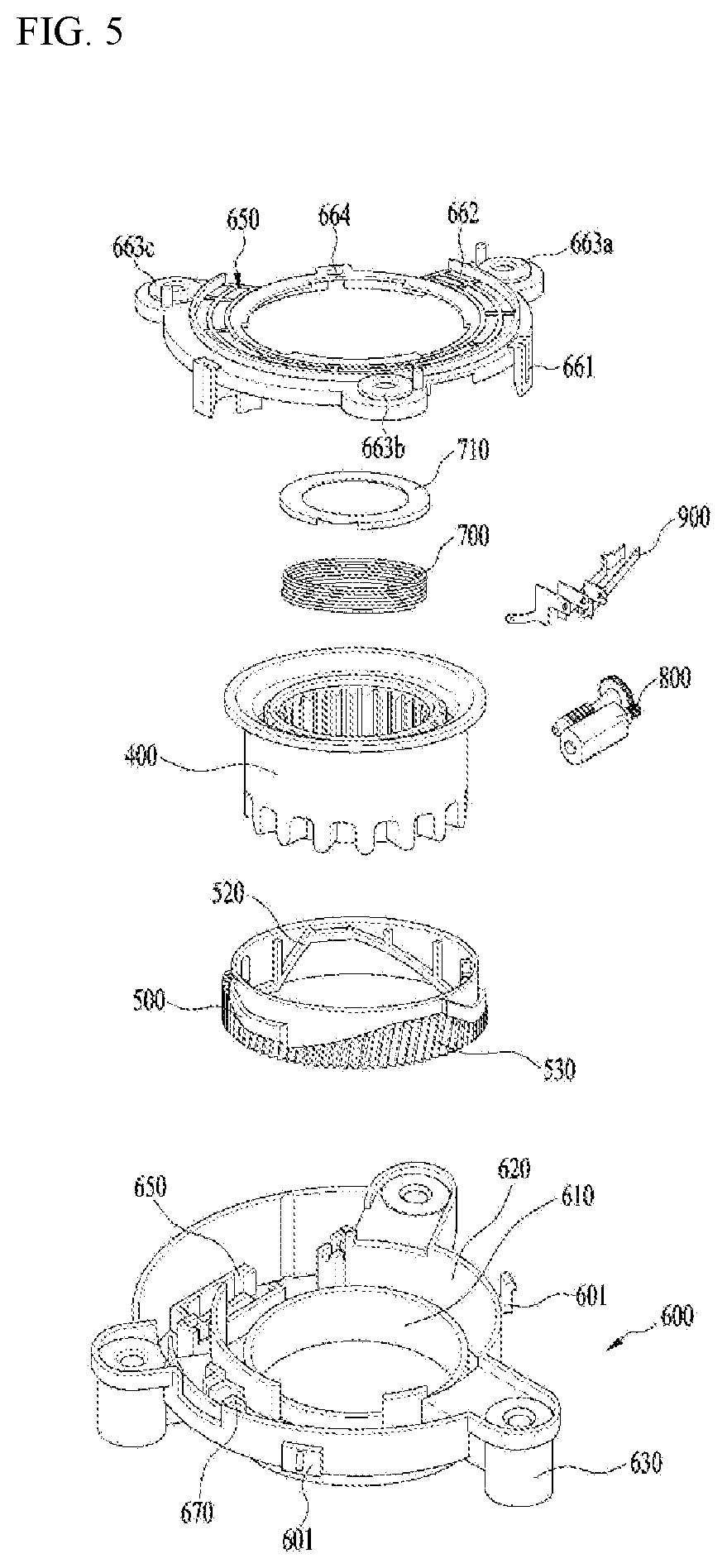 Patent US12480243 Figure 5 – Laundry treatment apparatus
