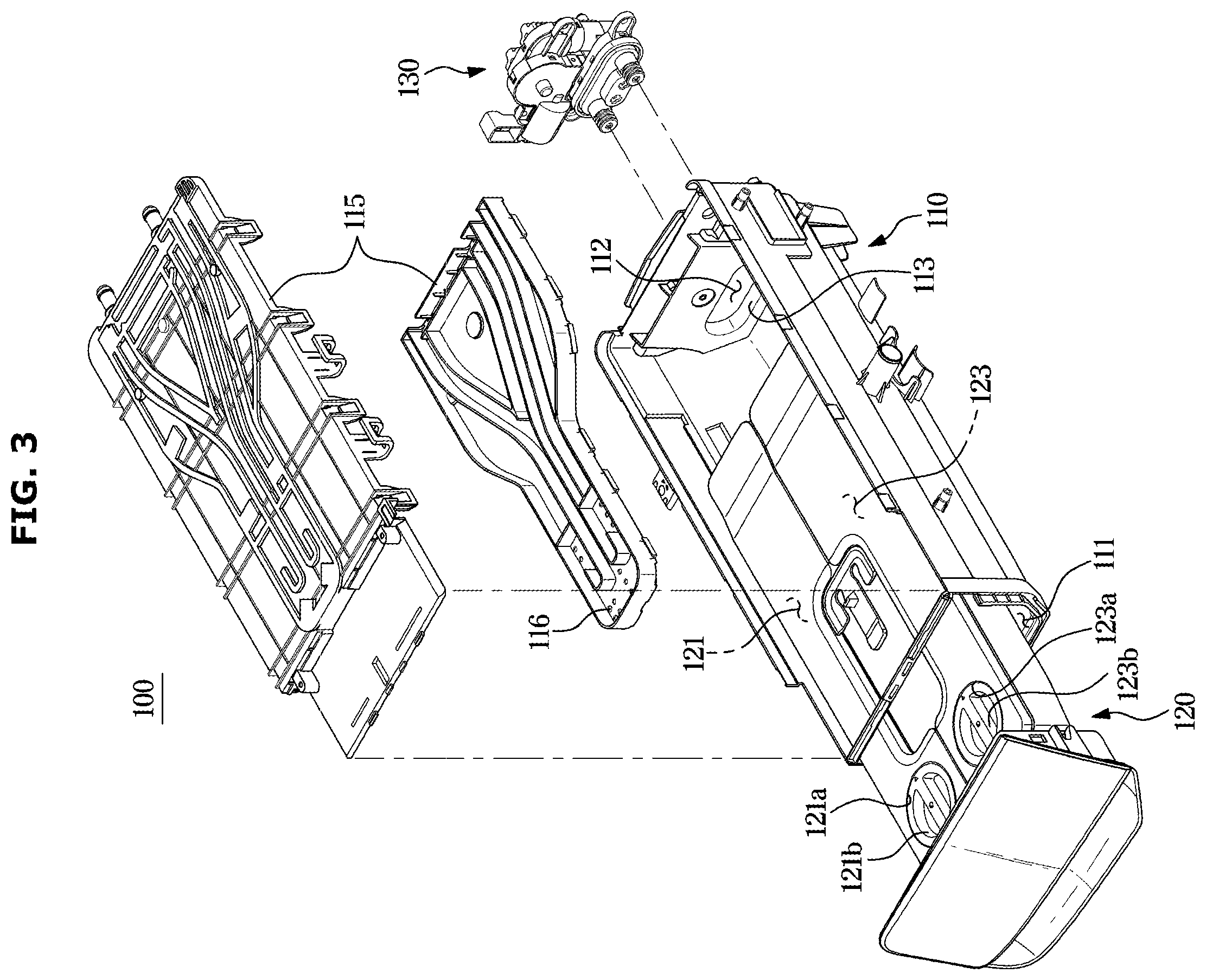 Patent US12480245 Figure 3 – Detergent supply apparatus and washing machine having same