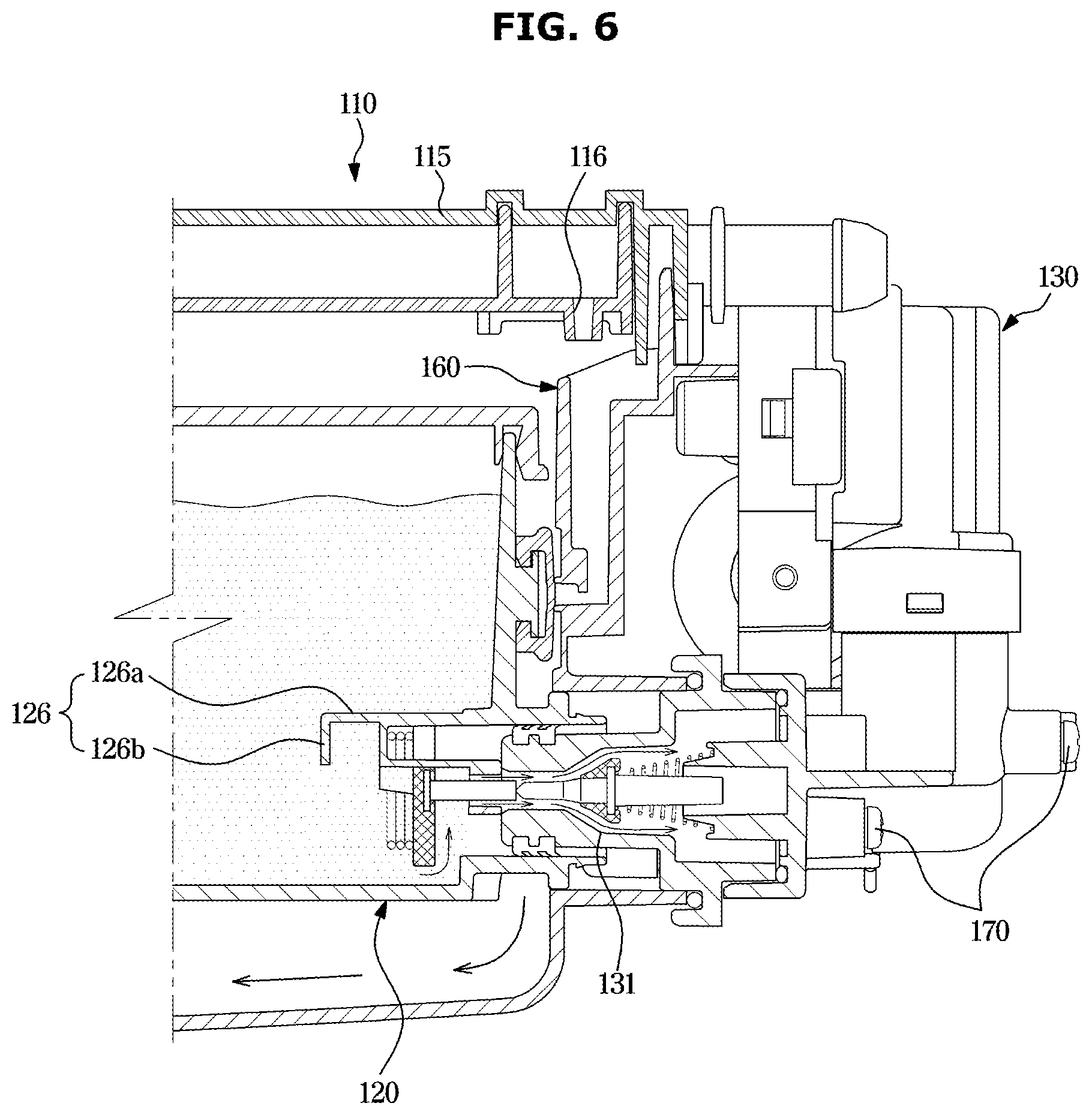 Patent US12480245 Figure 6 – Detergent supply apparatus and washing machine having same