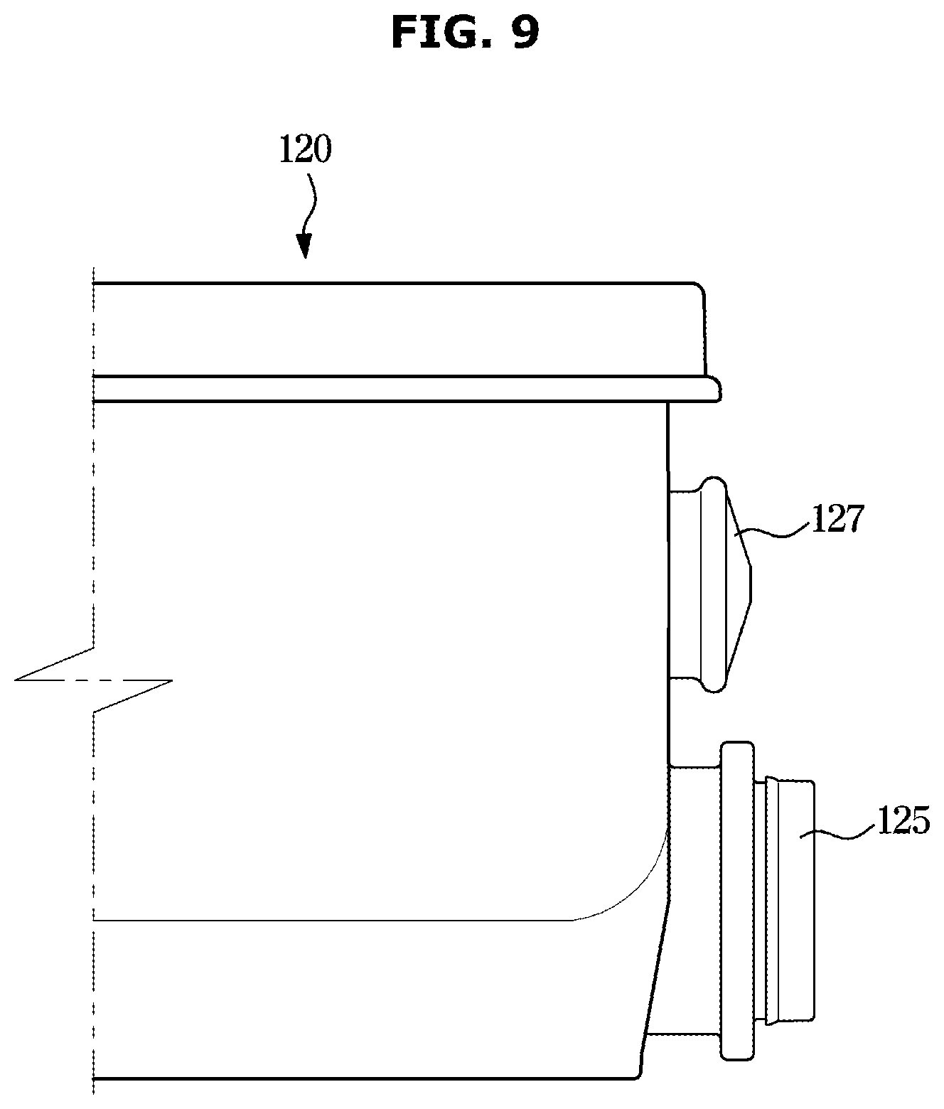 Patent US12480245 Figure 9 – Detergent supply apparatus and washing machine having same