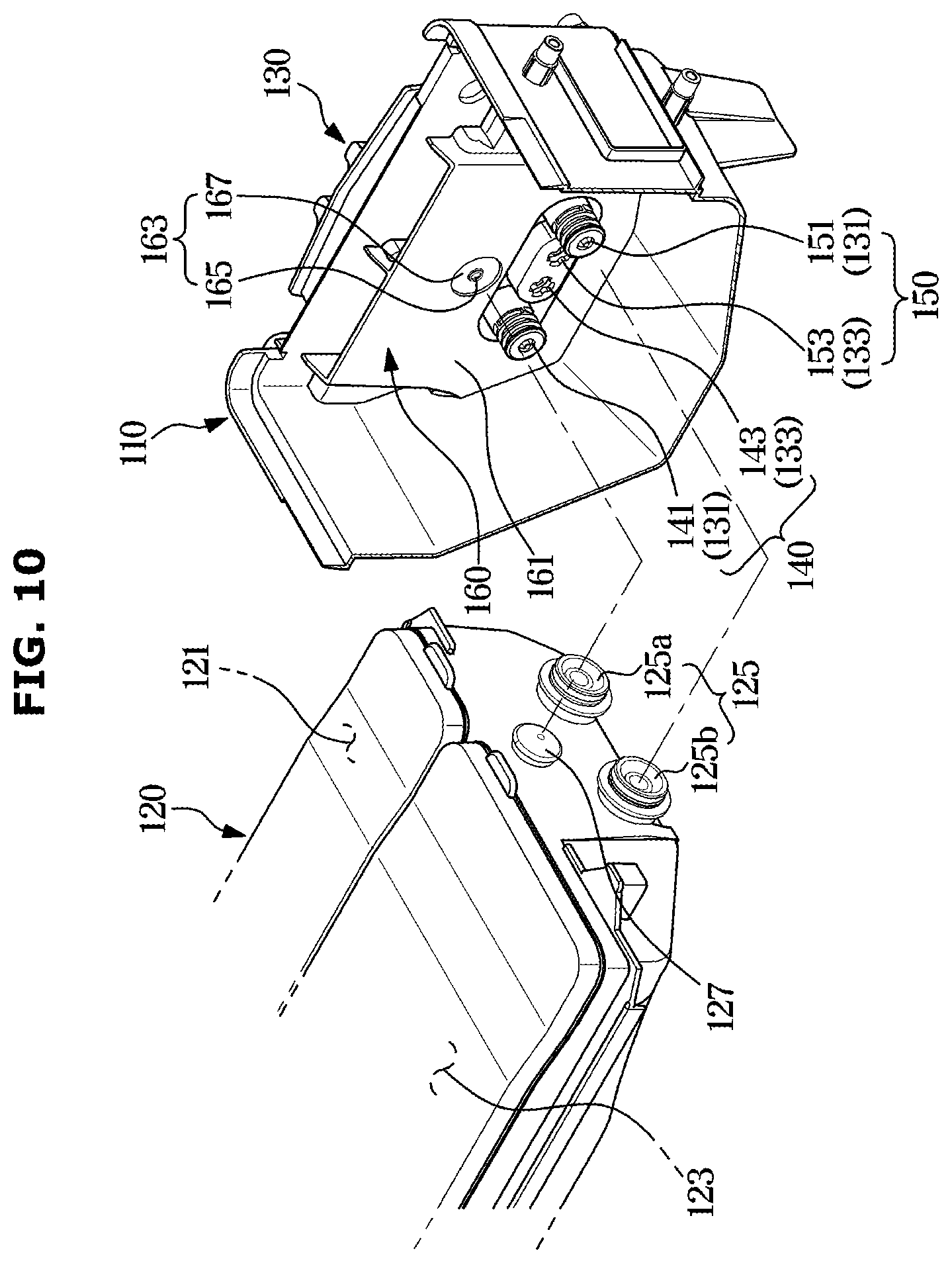 Patent US12480245 Figure 10 – Detergent supply apparatus and washing machine having same