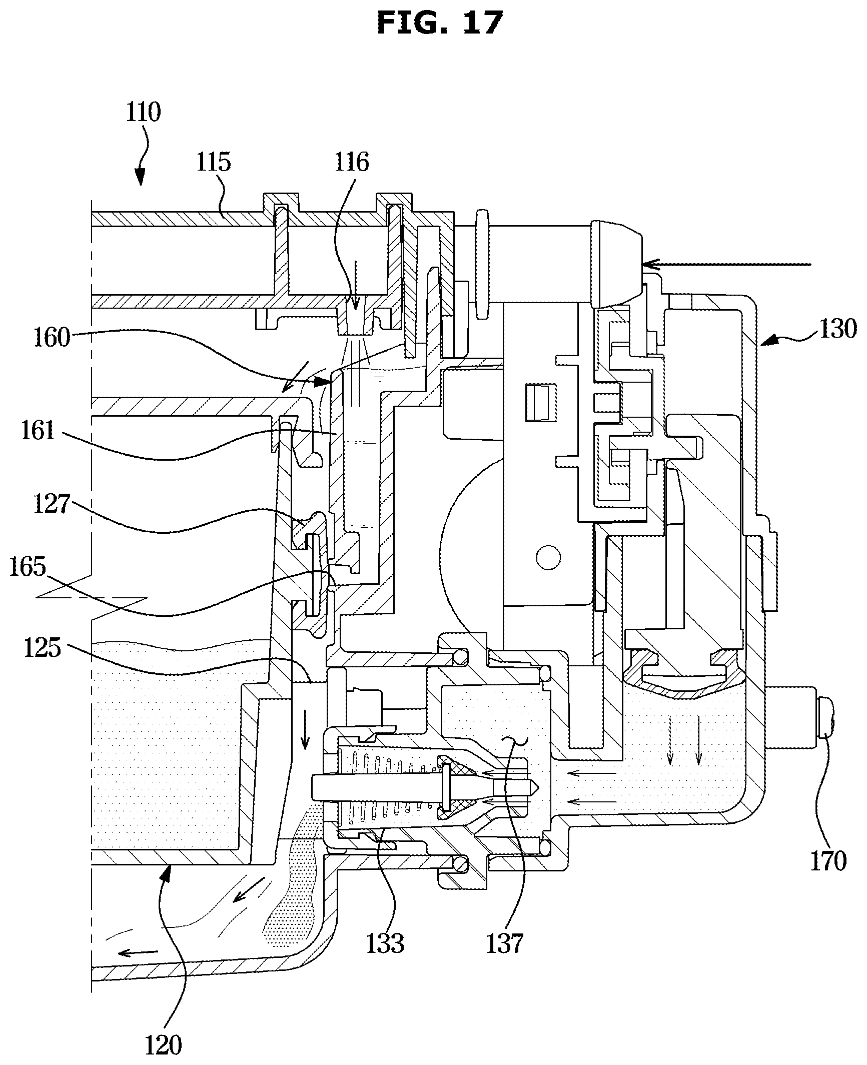 Patent US12480245 Figure 17 – Detergent supply apparatus and washing machine having same