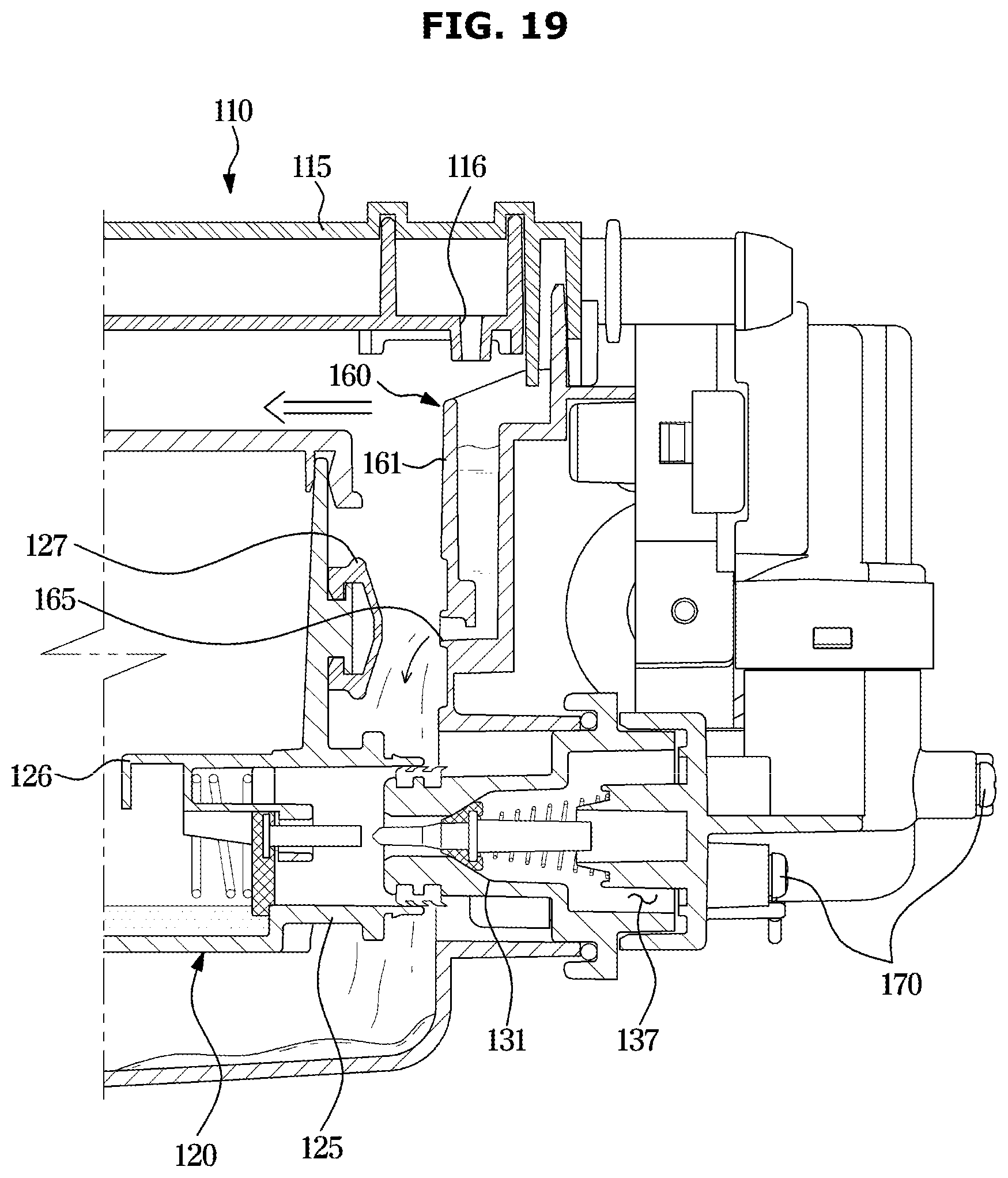 Patent US12480245 Figure 19 – Detergent supply apparatus and washing machine having same
