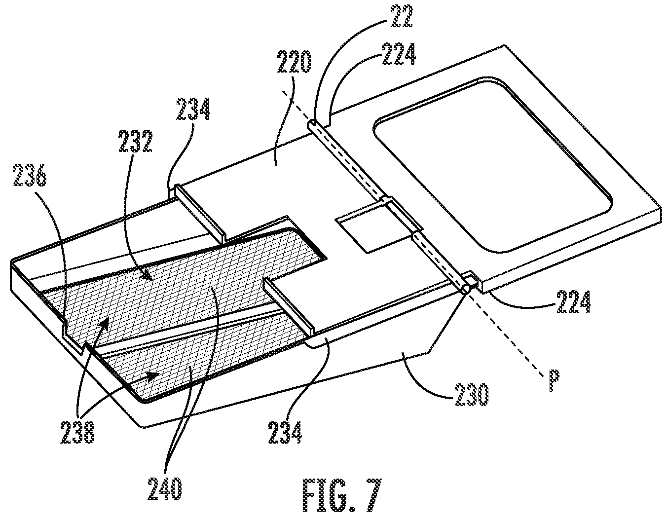 Patent US12480246 Figure 6 – Detergent drawer assembly for a washing machine appliance