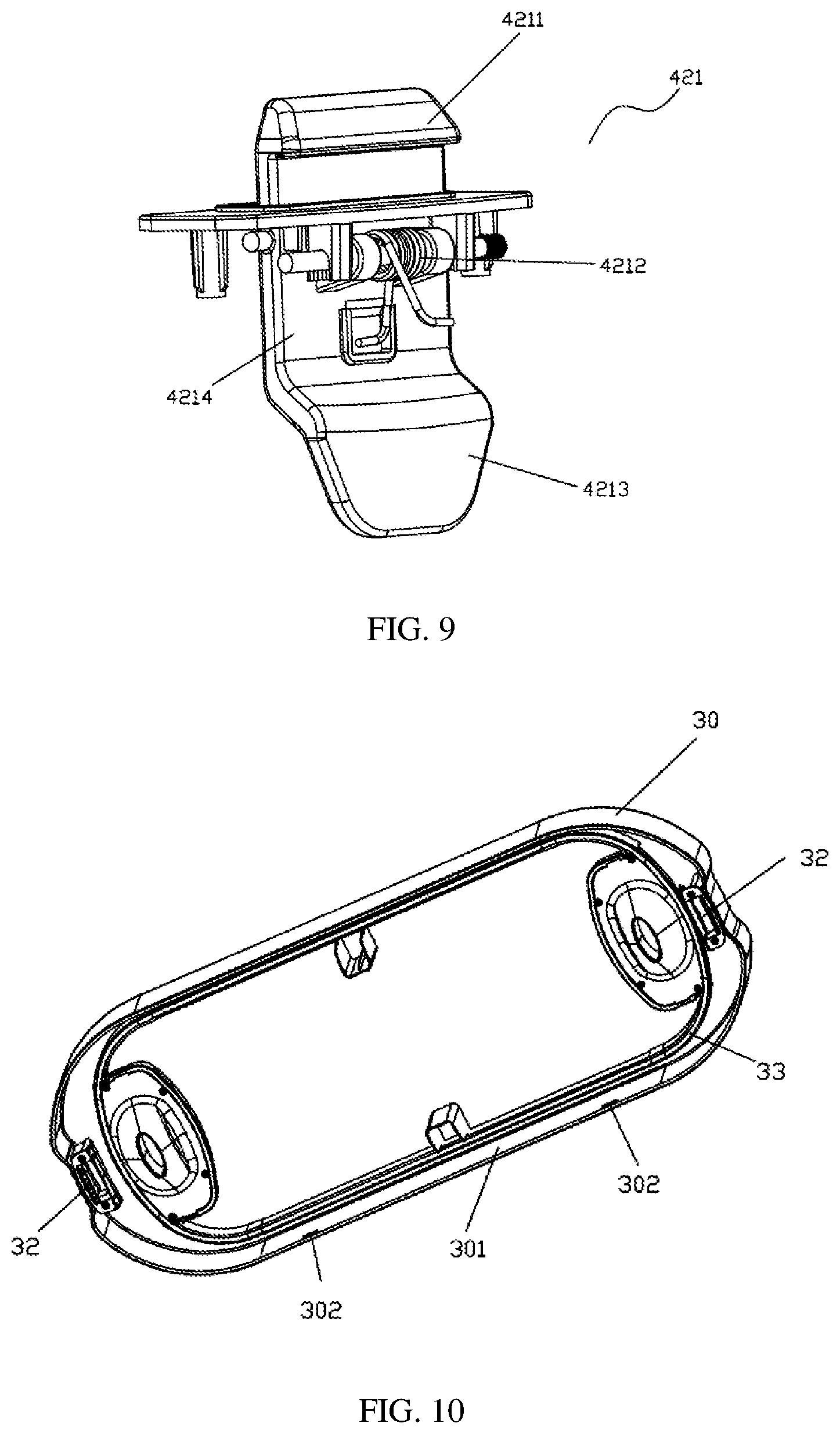 Patent US12480247 Figure 8 – Clothing care machine