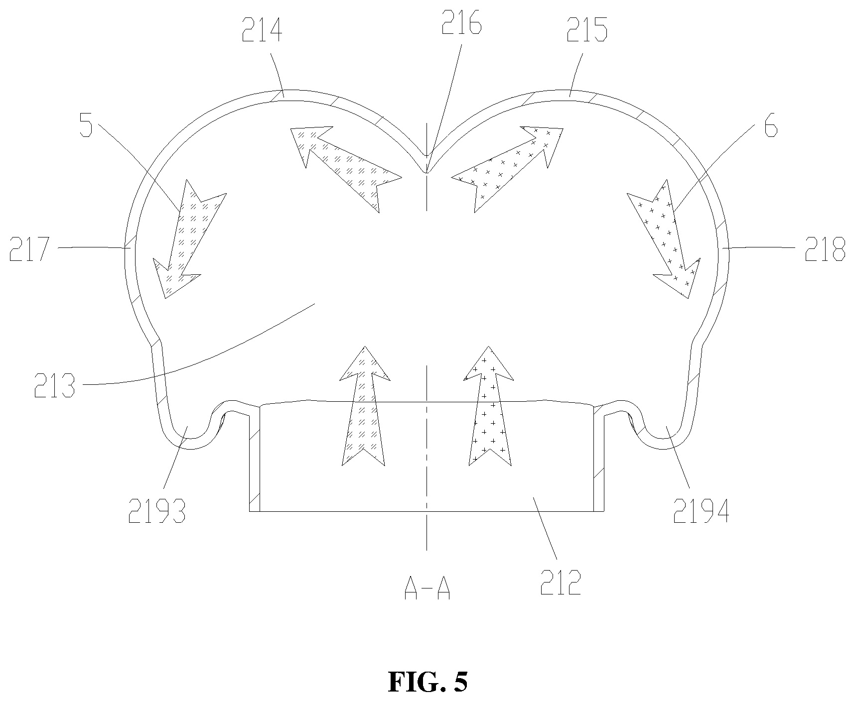 Patent US12480248 Figure 5 – Condenser for drying equipment, and drying equipment