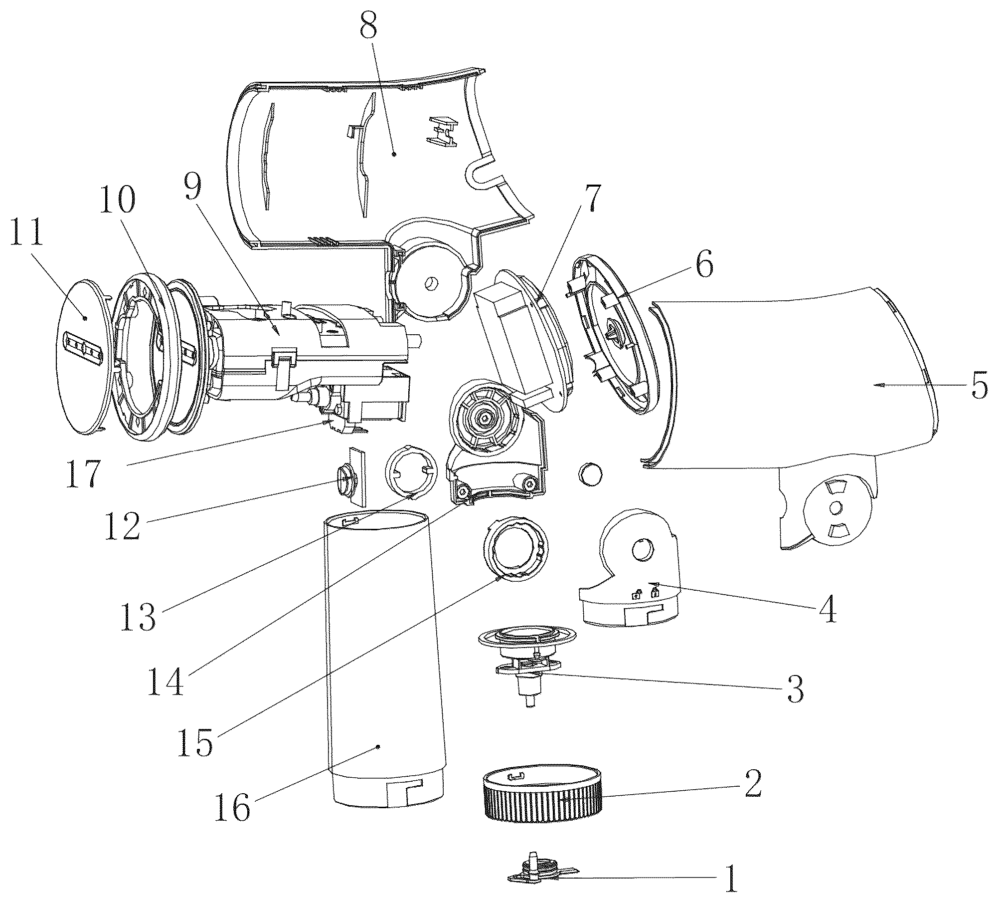 Patent US12480249 Figure 1 – Wide voltage steam electric iron