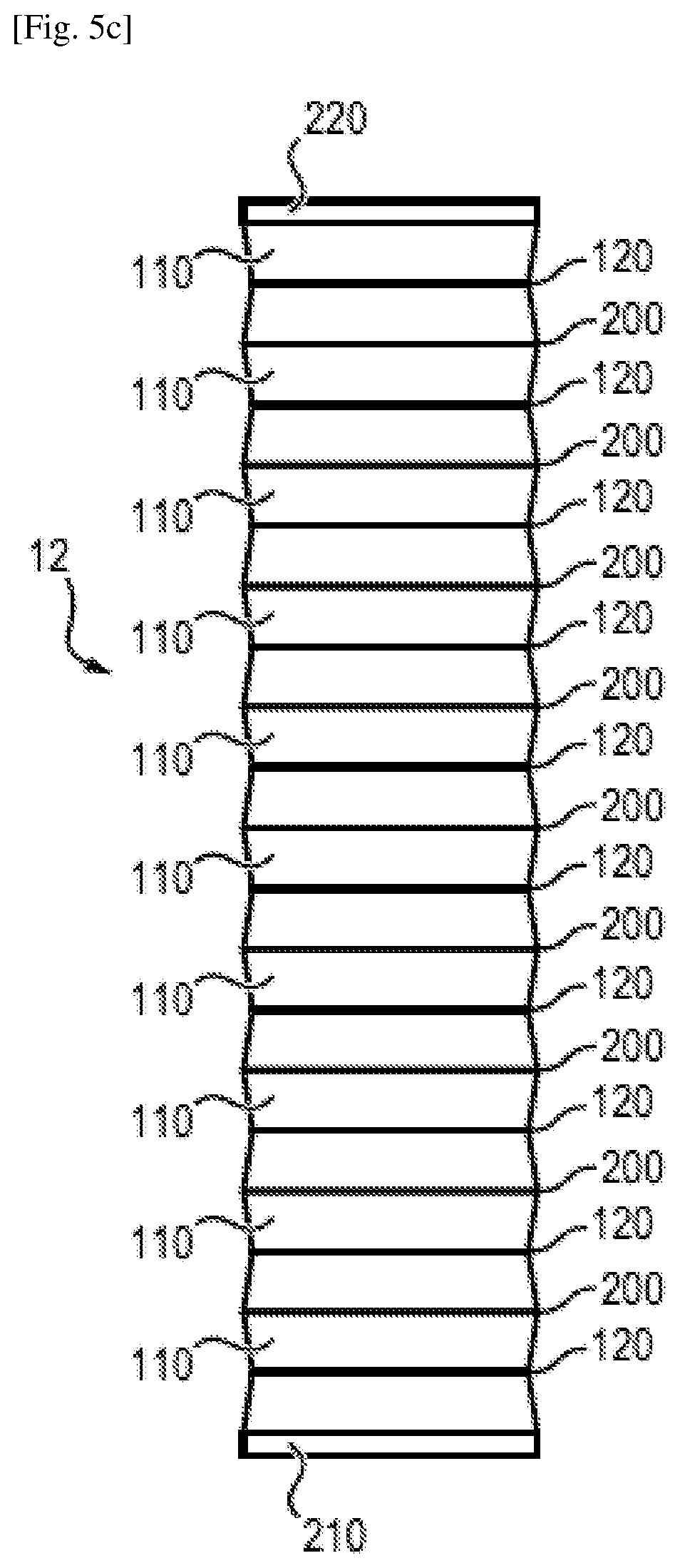 Patent US12480250 Figure 6 – Collapsible crease-smoothing cabinet comprising a curtain with a textile wall and a frame