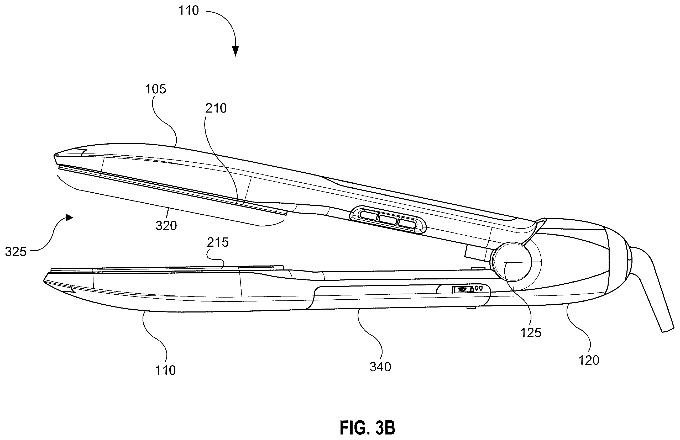 Patent US12480251 Figure 4 – Handheld steam iron