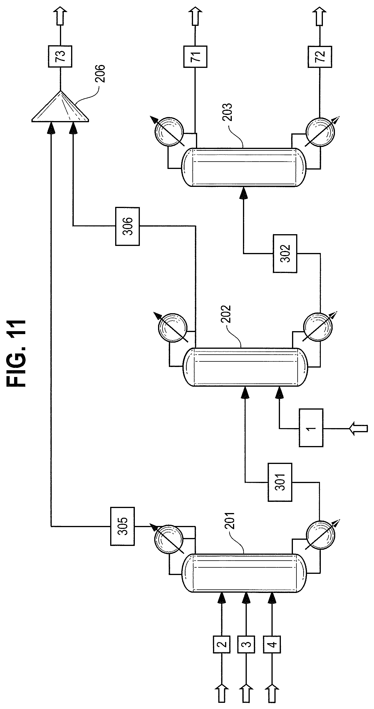 Patent US12480255 Figure 11 – Efficient methods and compositions for recovery of products from organic acid pretreatment of plant materials