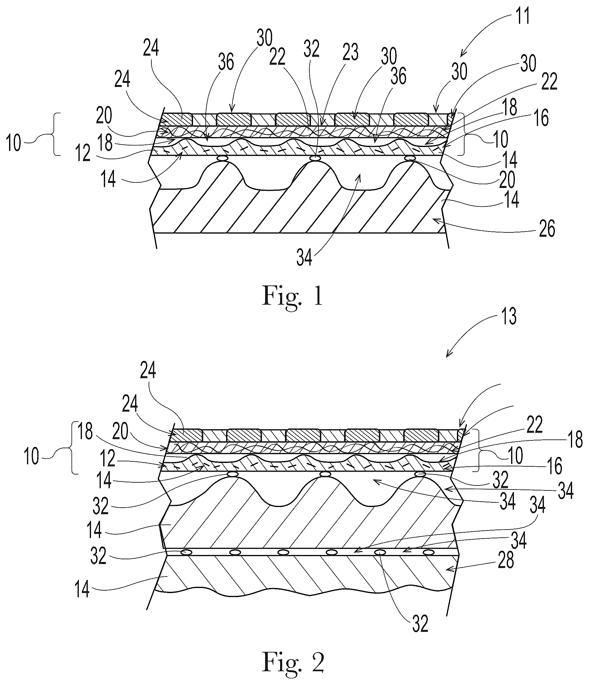 Patent US12480258 Figure 1 – Layered fibrous structures