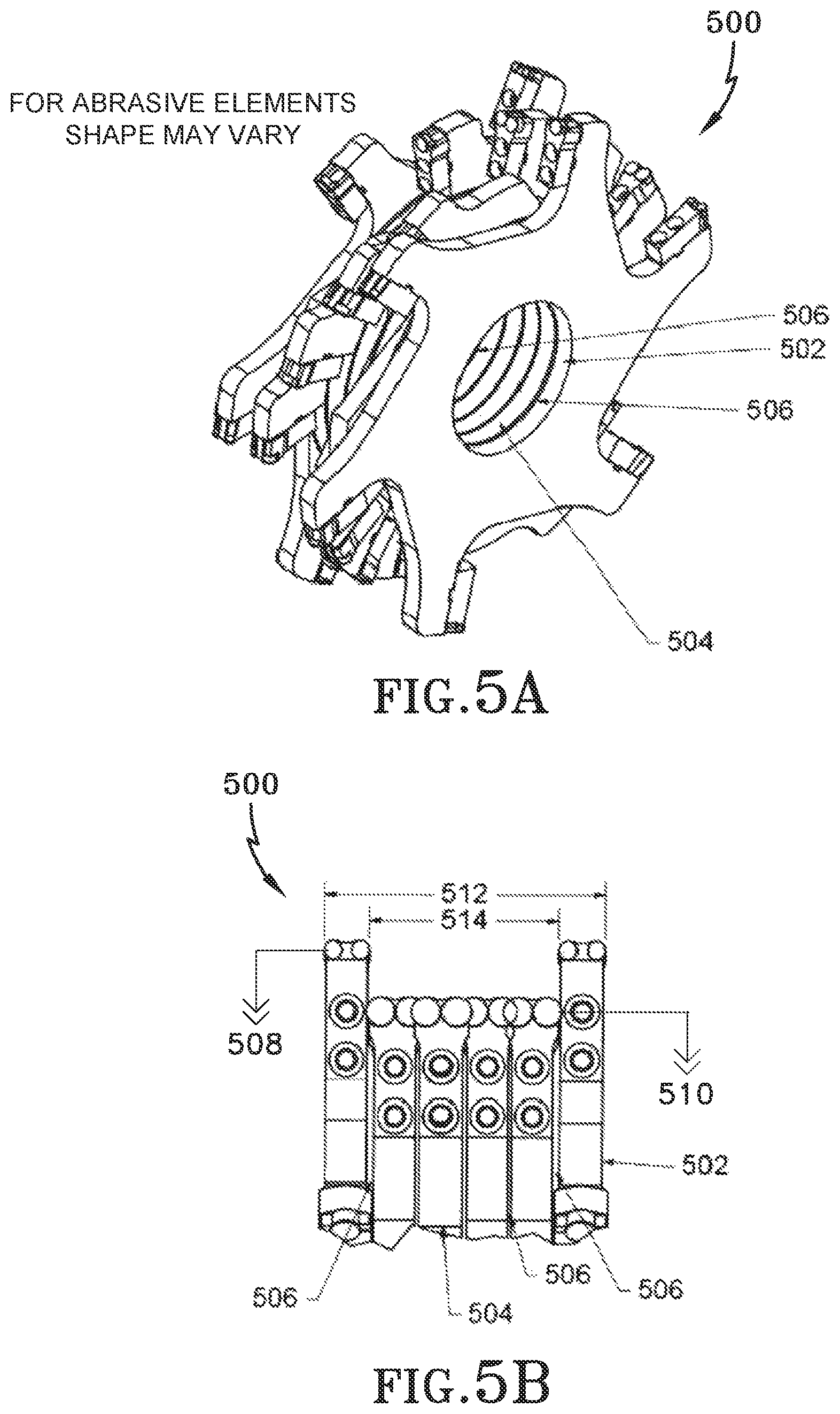 Patent US12480263 Figure 5 – Material removal manufacture, assembly, and method of assembly