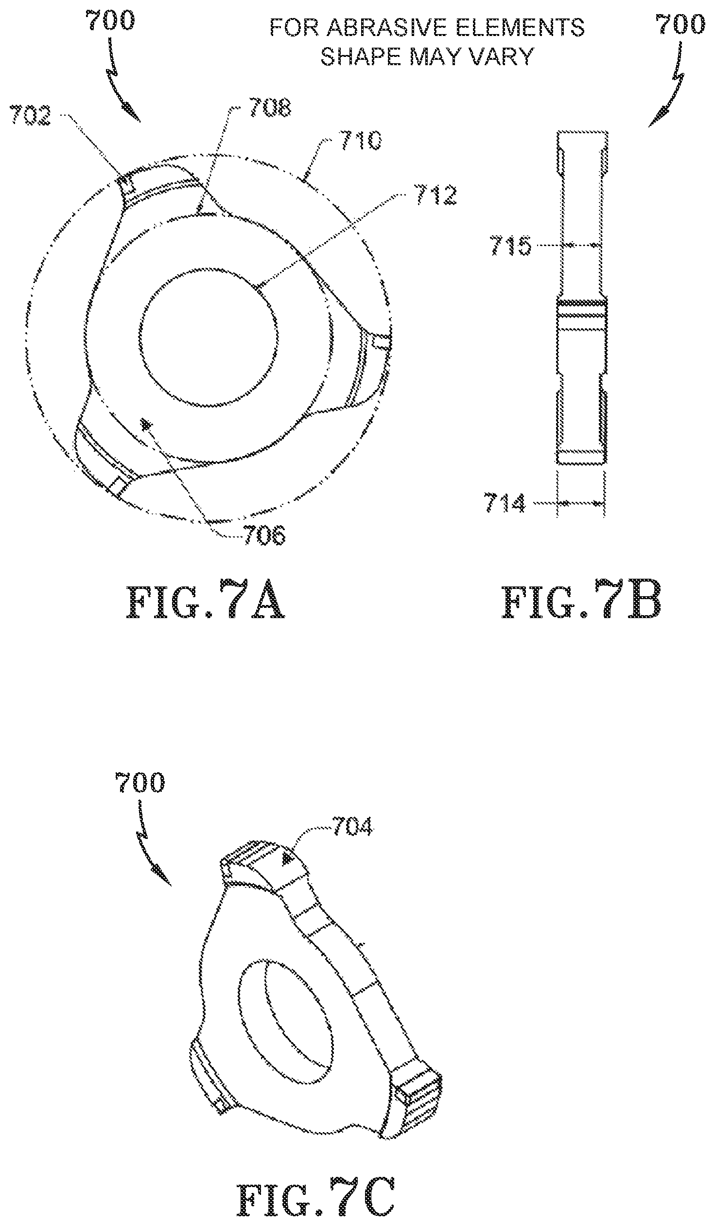 Patent US12480263 Figure 7 – Material removal manufacture, assembly, and method of assembly