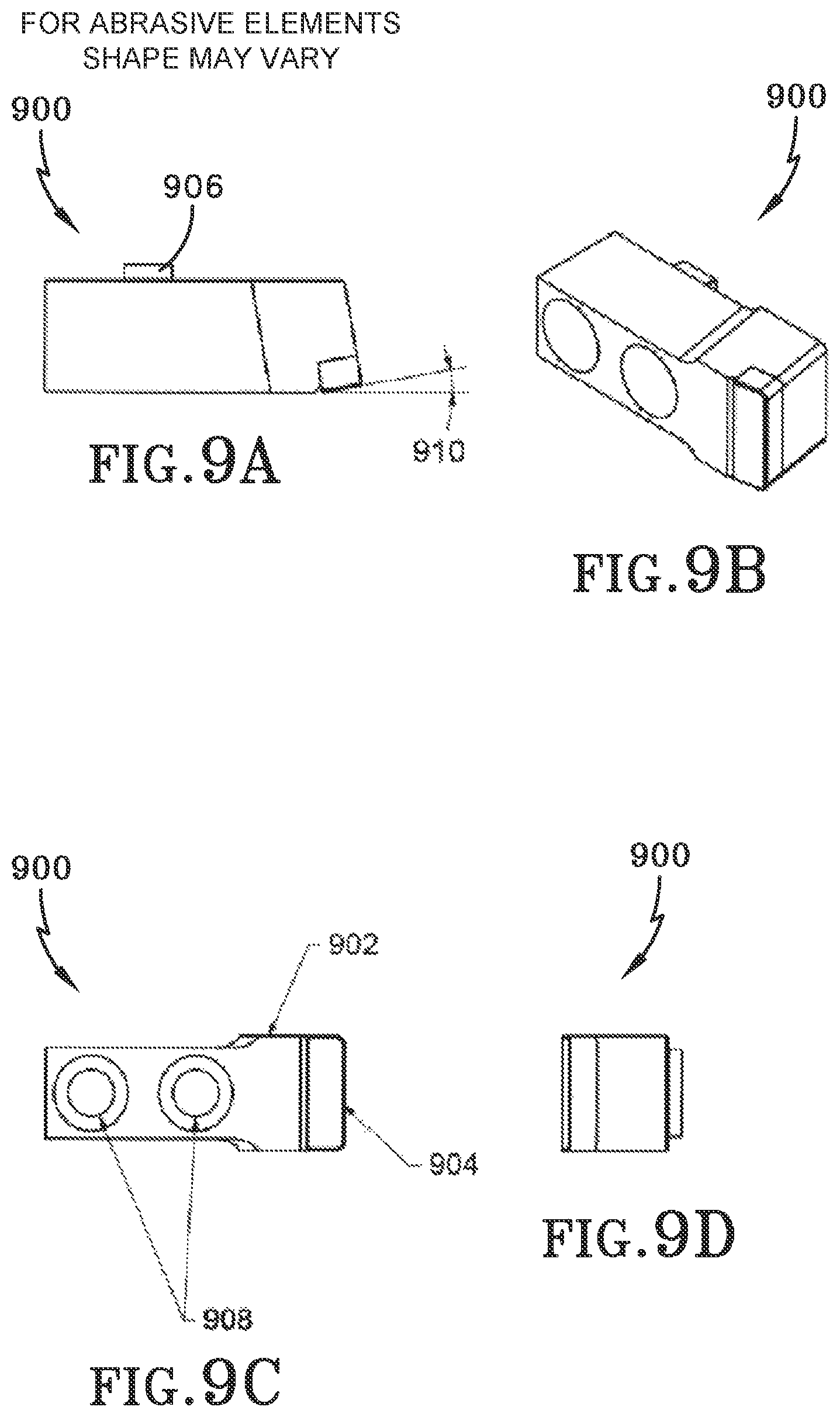 Patent US12480263 Figure 9 – Material removal manufacture, assembly, and method of assembly