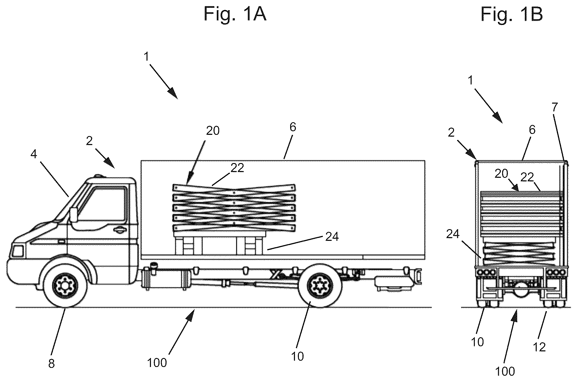 Patent US12480266 Figure 1 – Rapid deploy mobile pedestrian bridge