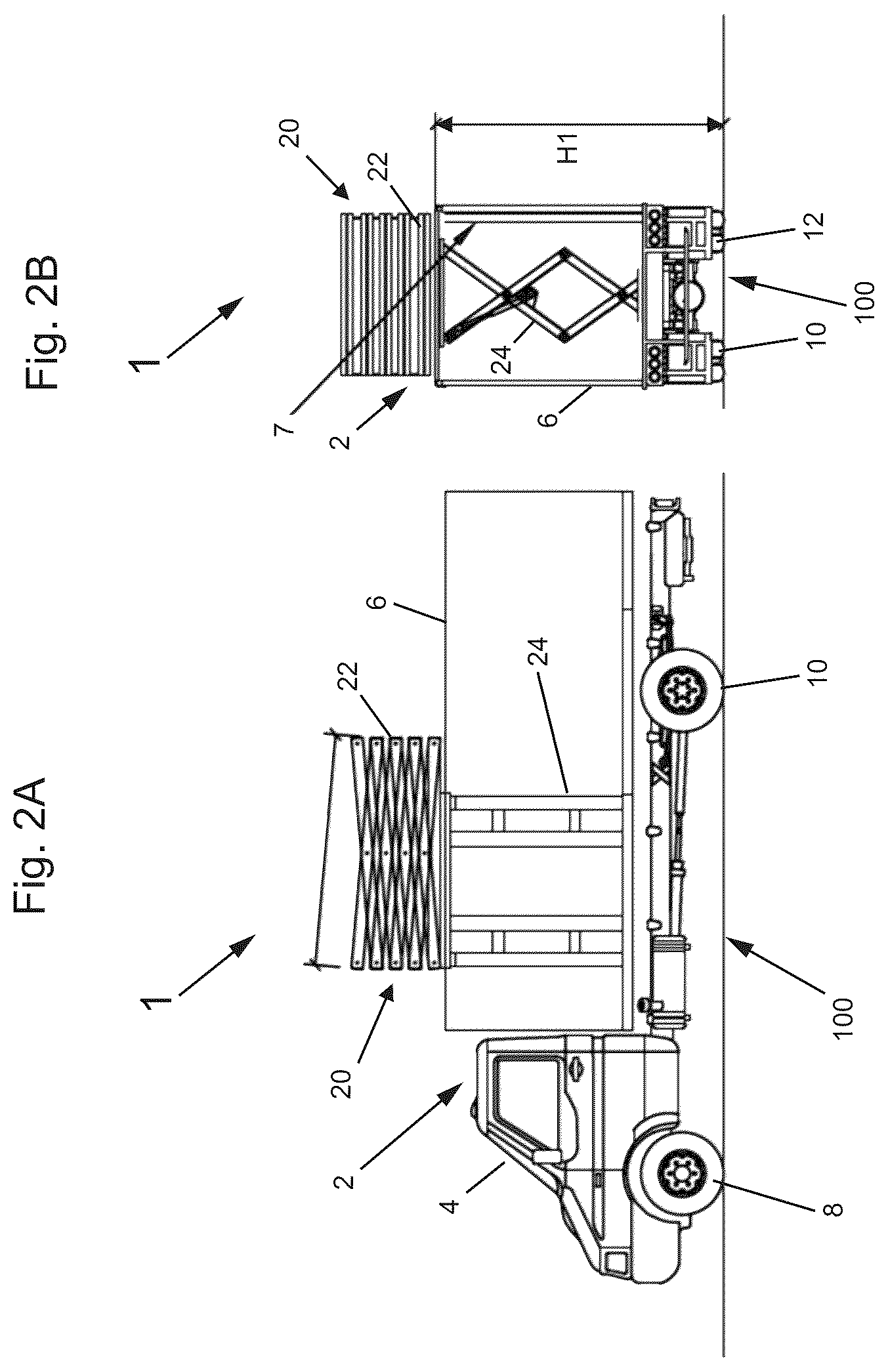 Patent US12480266 Figure 2 – Rapid deploy mobile pedestrian bridge
