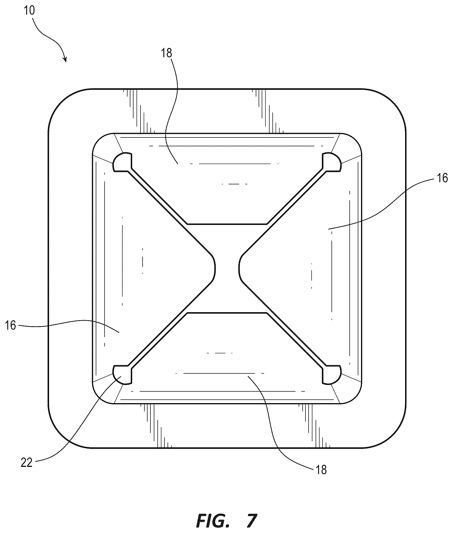 Patent US12480267 Figure 7 – Indicator sleeve for a traffic director