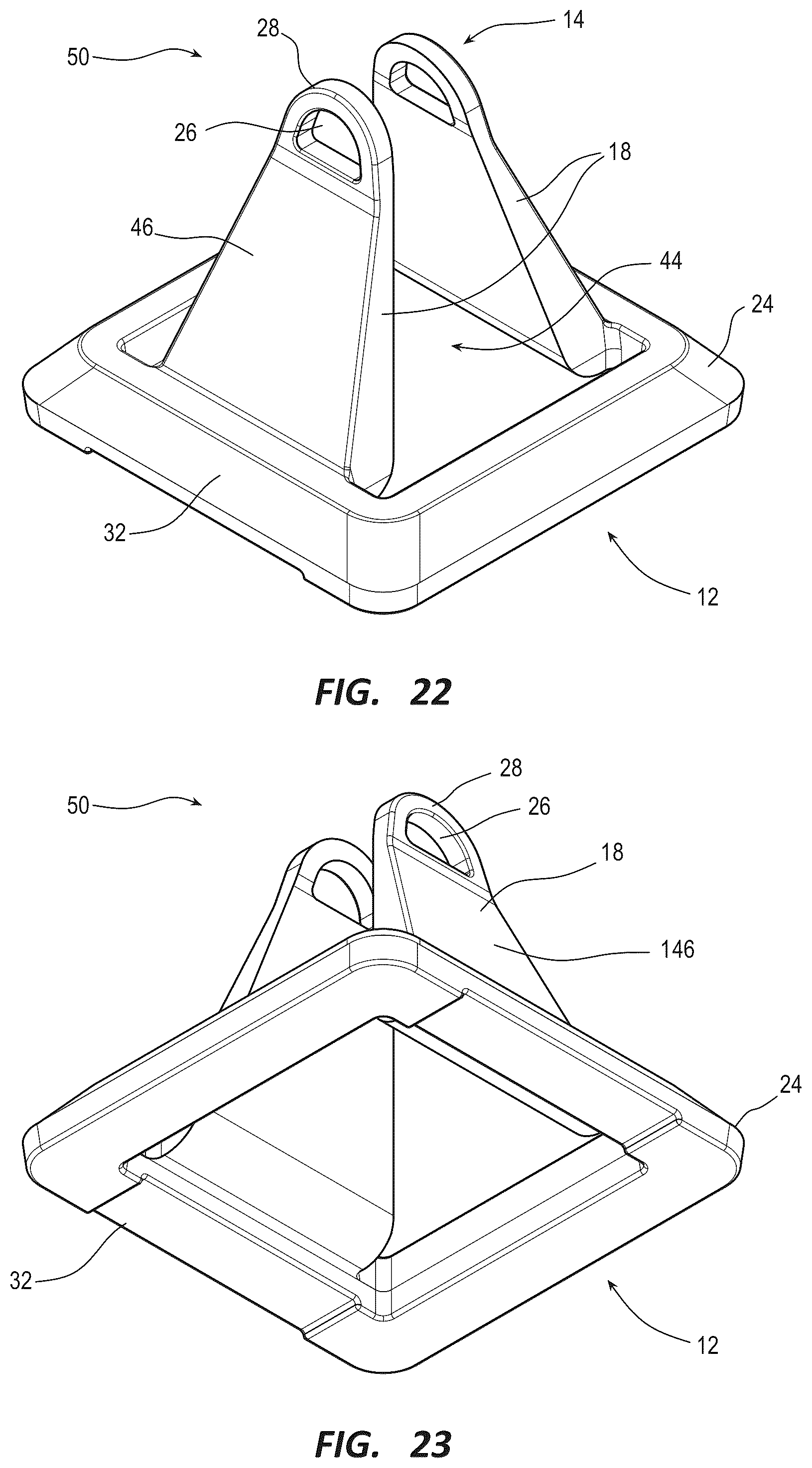Patent US12480267 Figure 17 – Indicator sleeve for a traffic director