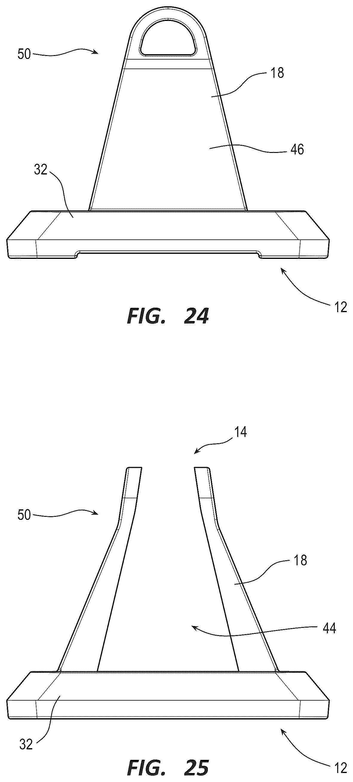 Patent US12480267 Figure 18 – Indicator sleeve for a traffic director