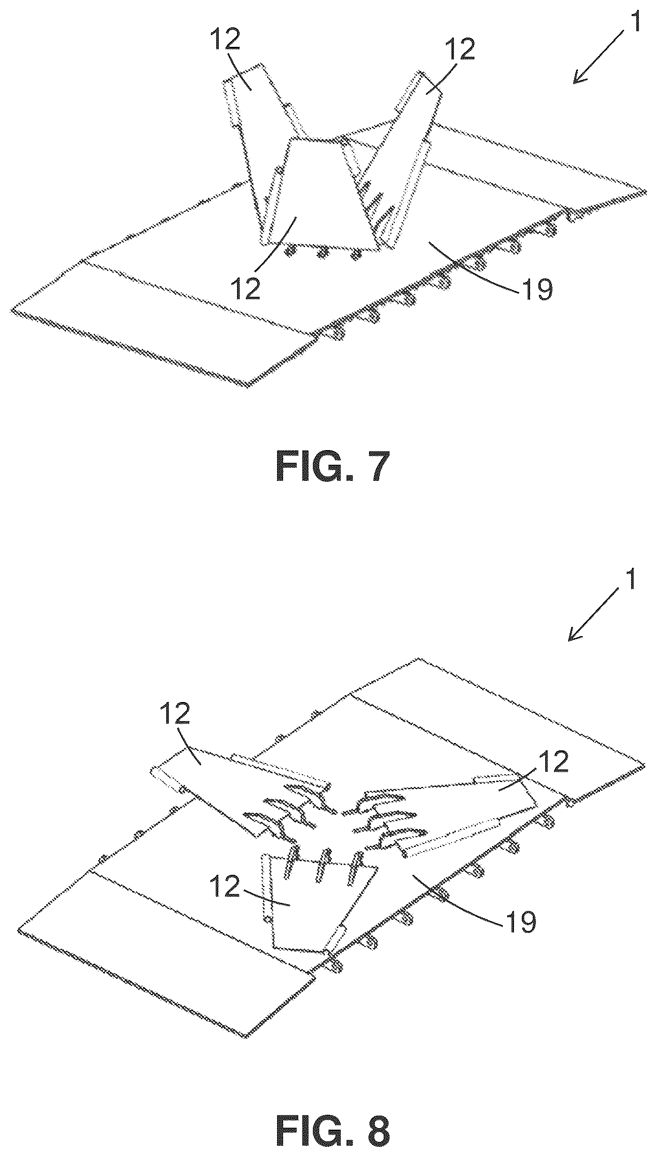 Patent US12480268 Figure 3 – Collapsible barrier and a system comprising the same