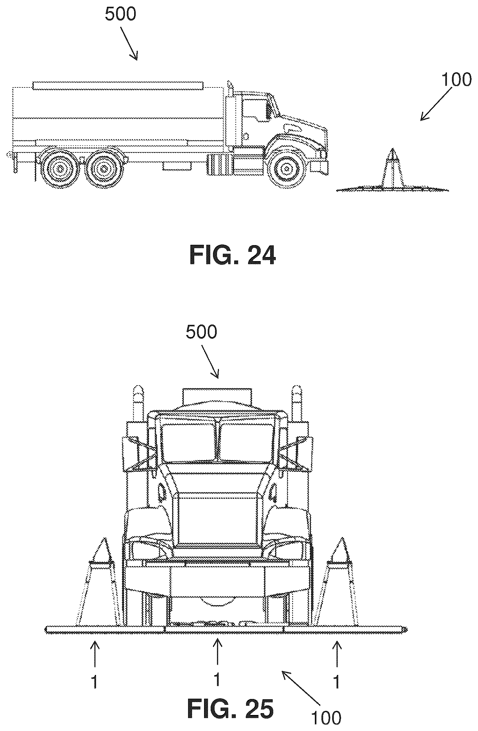 Patent US12480268 Figure 12 – Collapsible barrier and a system comprising the same