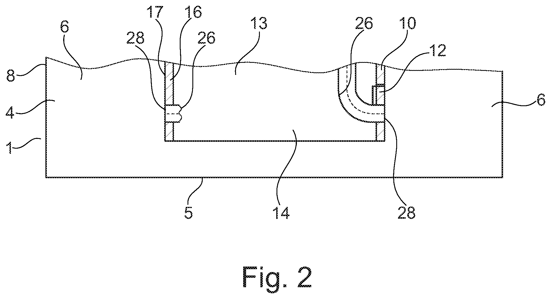 Patent US12480271 Figure 2 – Handling device and method for gripping and inserting a pile tube into a borehole