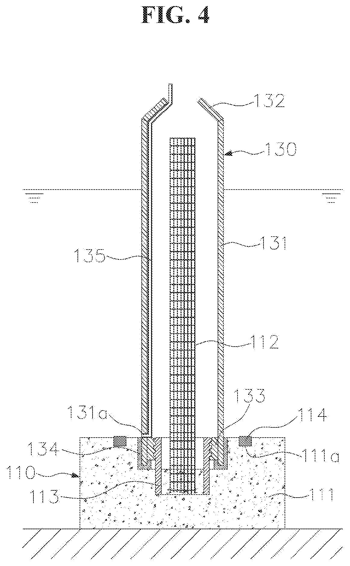 Patent US12480273 Figure 4 – Underwater concrete block structure and construction method therefor