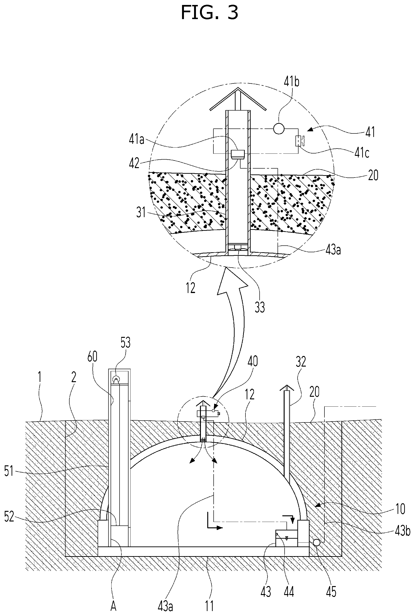 Patent US12480274 Figure 2 – Underground facility and method of constructing underground facility
