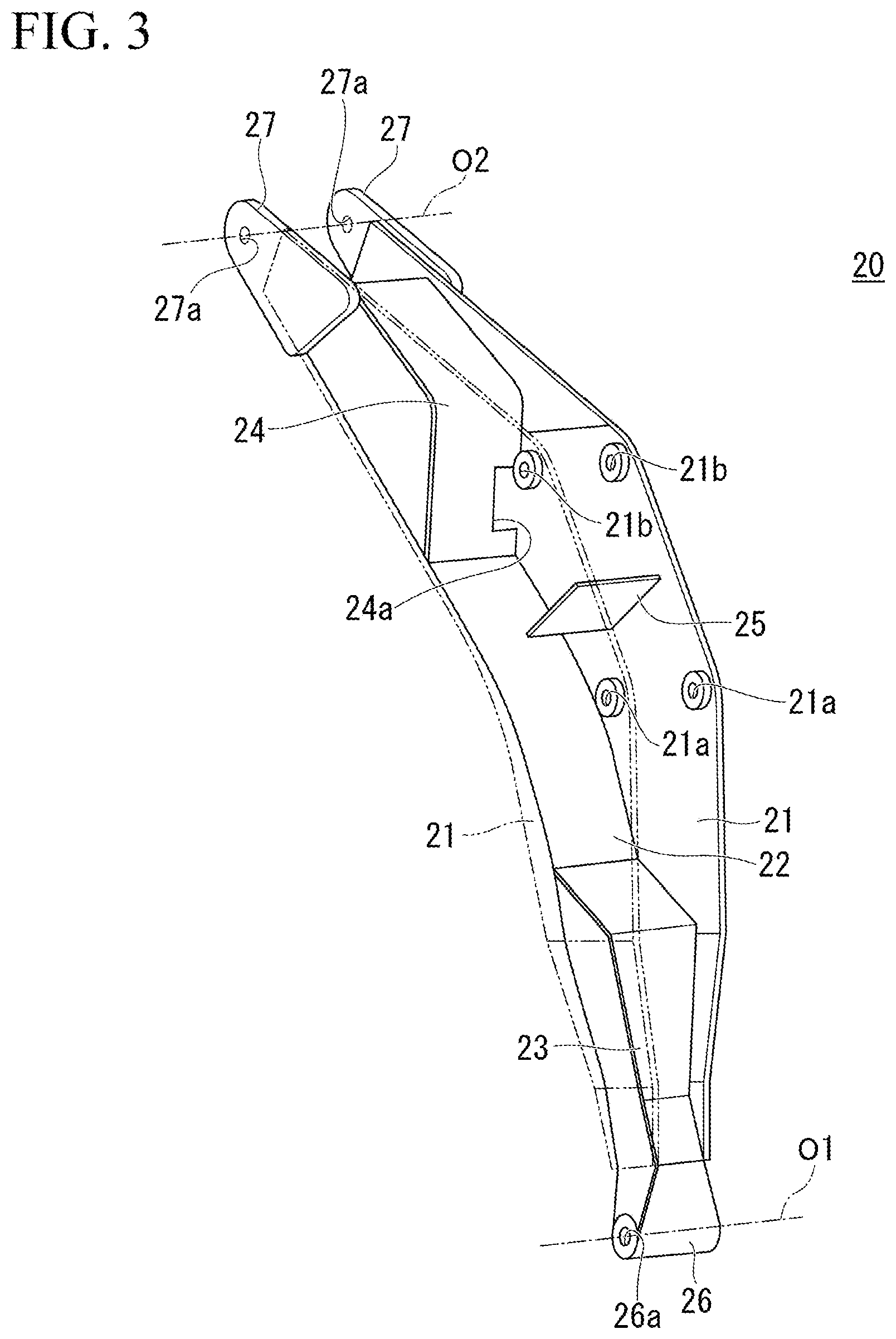 Patent US12480276 Figure 3 – Electric cylinder and work machine