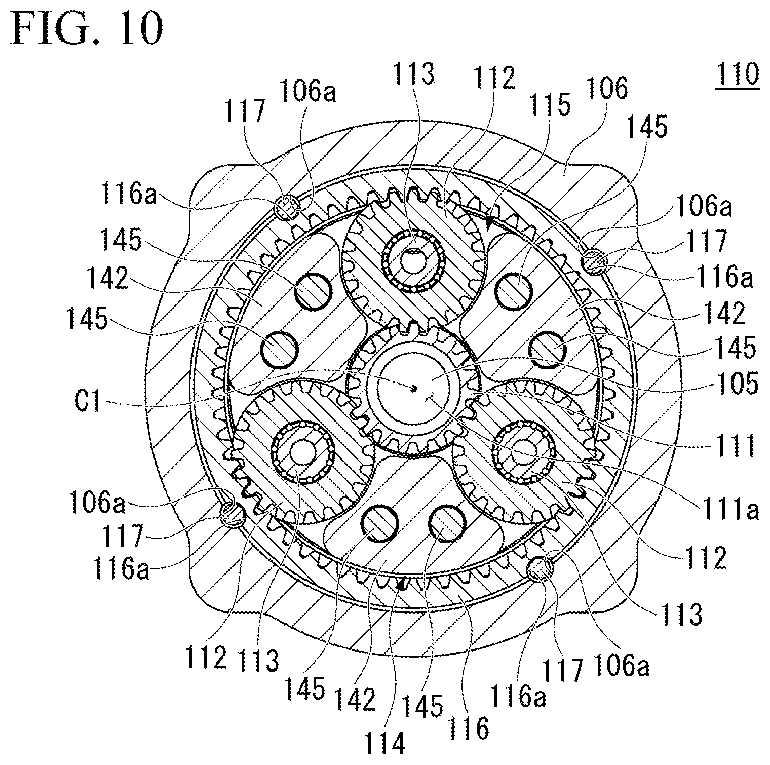 Patent US12480276 Figure 10 – Electric cylinder and work machine