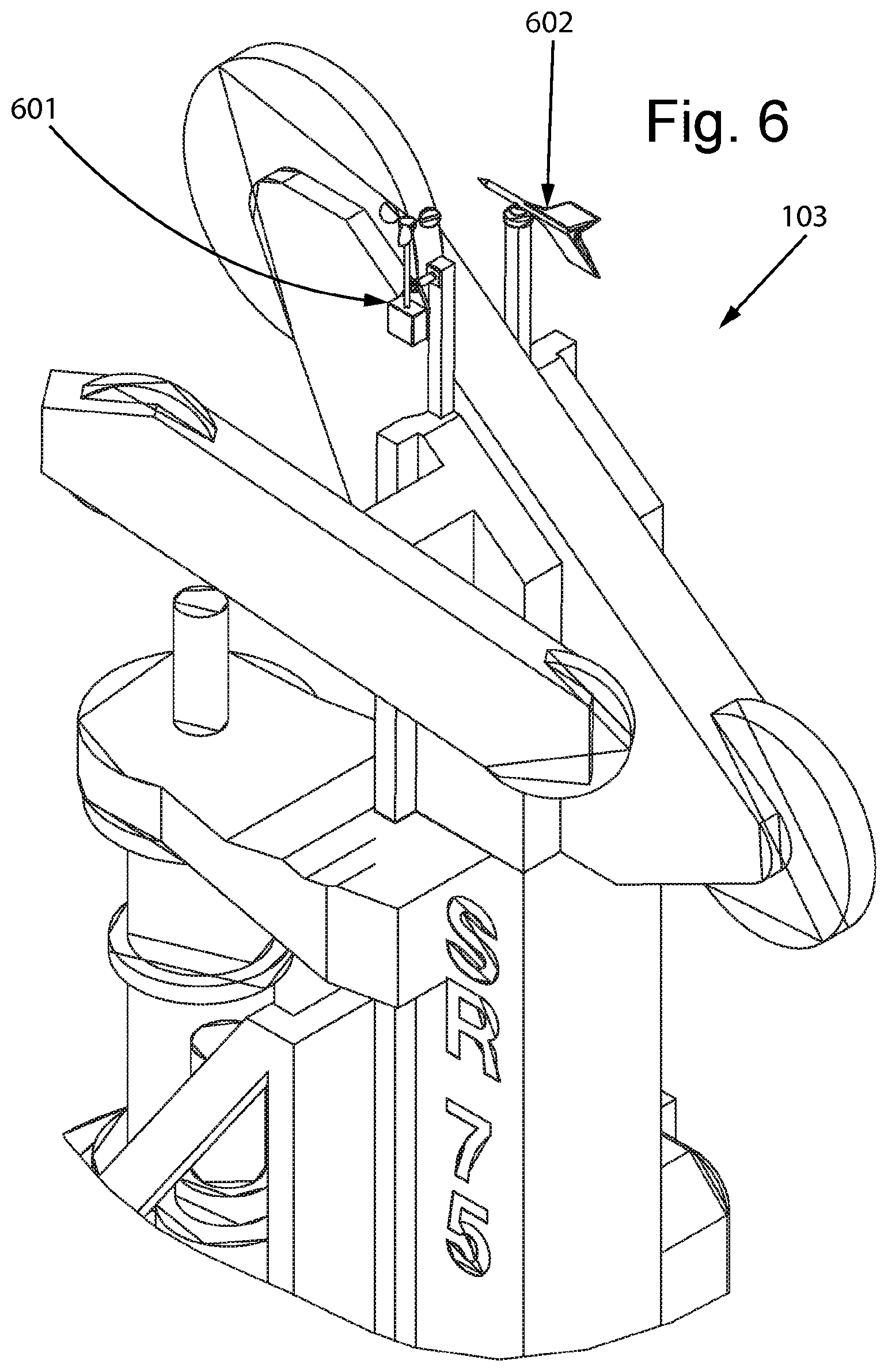 Patent US12480278 Figure 8 – Machine for performing excavations, in particular for drilling, and method associated to such machine