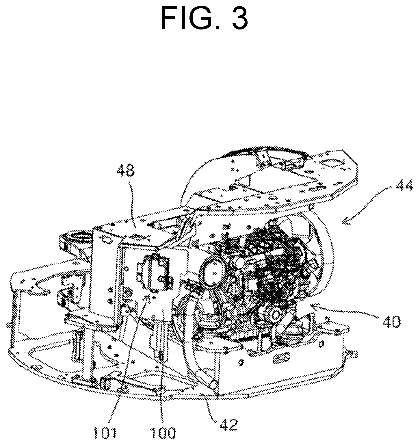 Patent US12480279 Figure 3 – Work machine