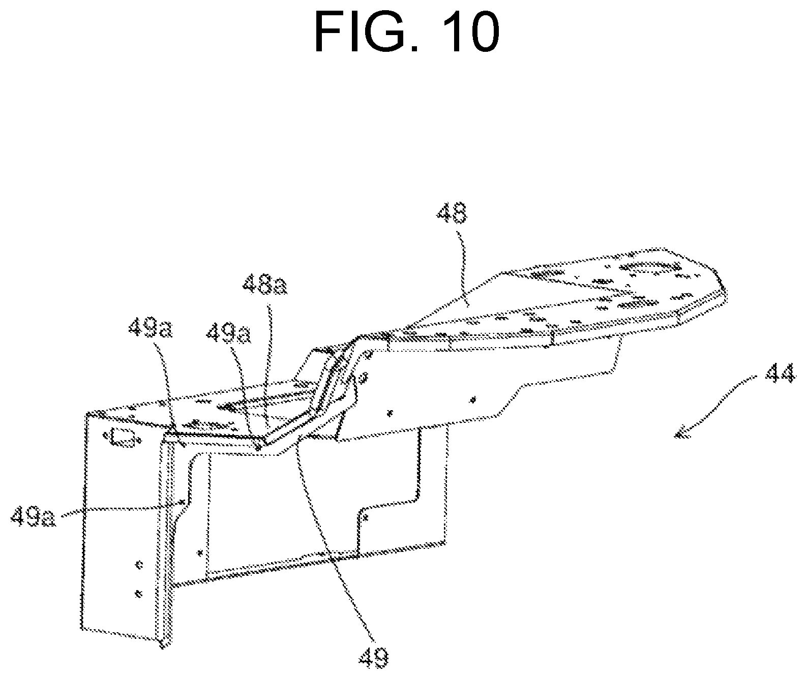 Patent US12480279 Figure 10 – Work machine