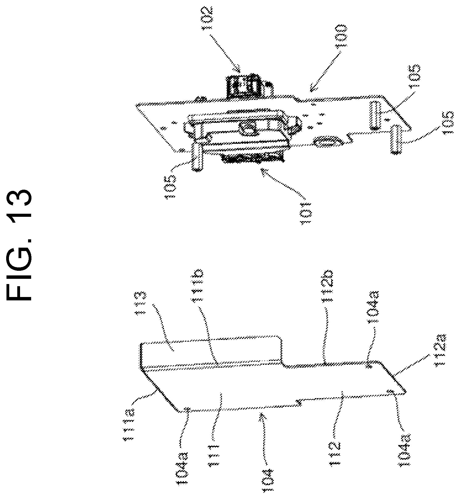 Patent US12480279 Figure 13 – Work machine