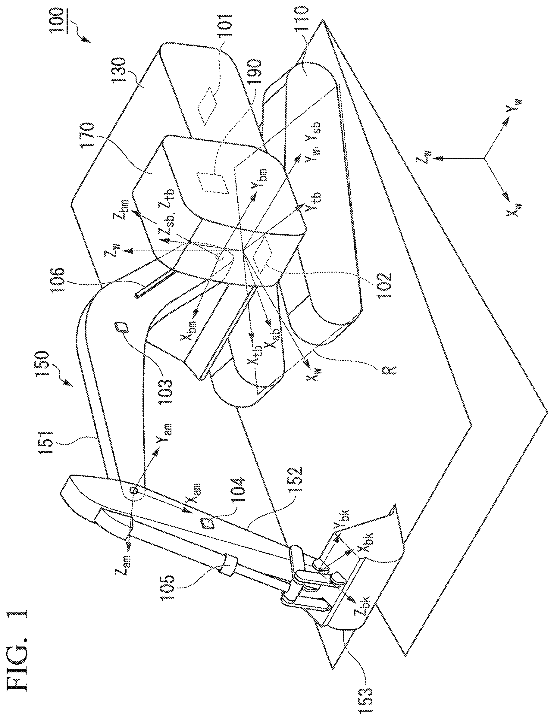 Patent US12480283 Figure 1 – Fall evaluation system, fall evaluation method, and work machine