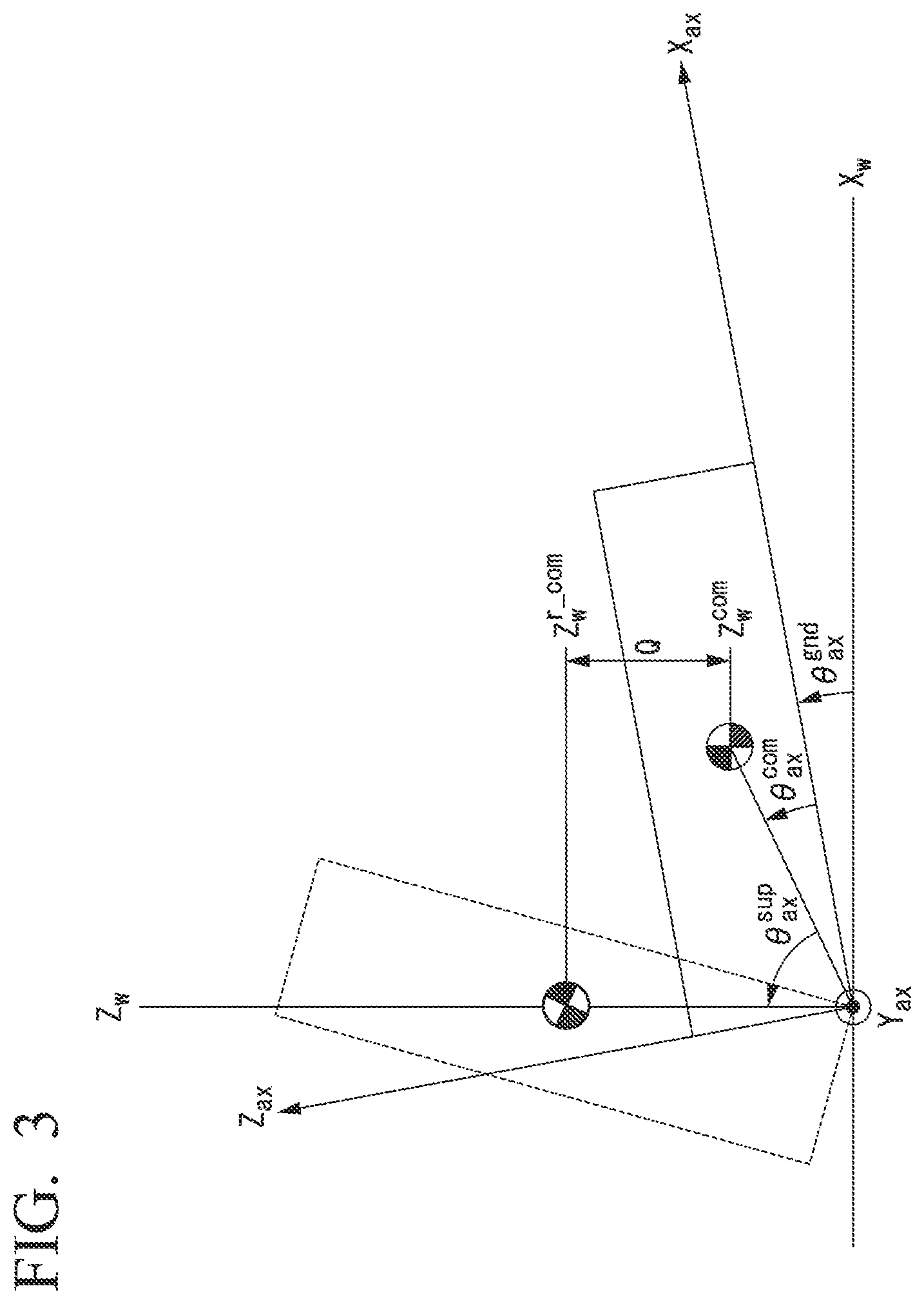 Patent US12480283 Figure 3 – Fall evaluation system, fall evaluation method, and work machine